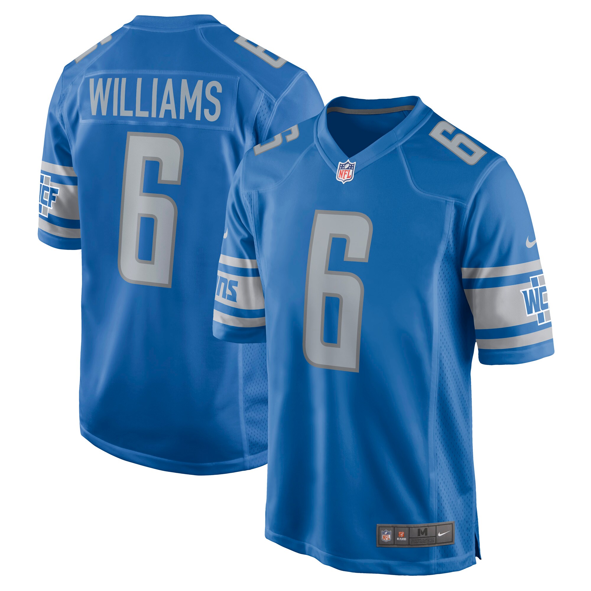 Tyrell Williams Detroit Lions Nike Game Jersey - Blue