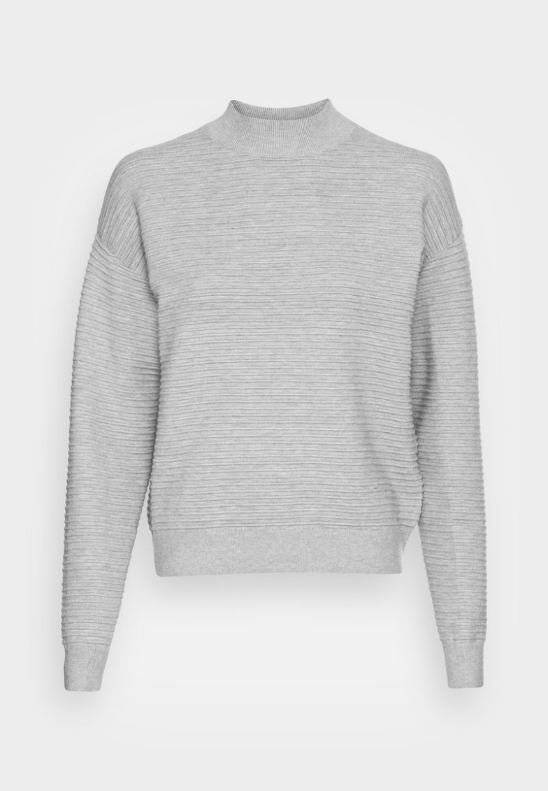 Clearance Anna Field Ottoman Jumper – Jersey De Punto – Mottled Light Grey, Mujer L