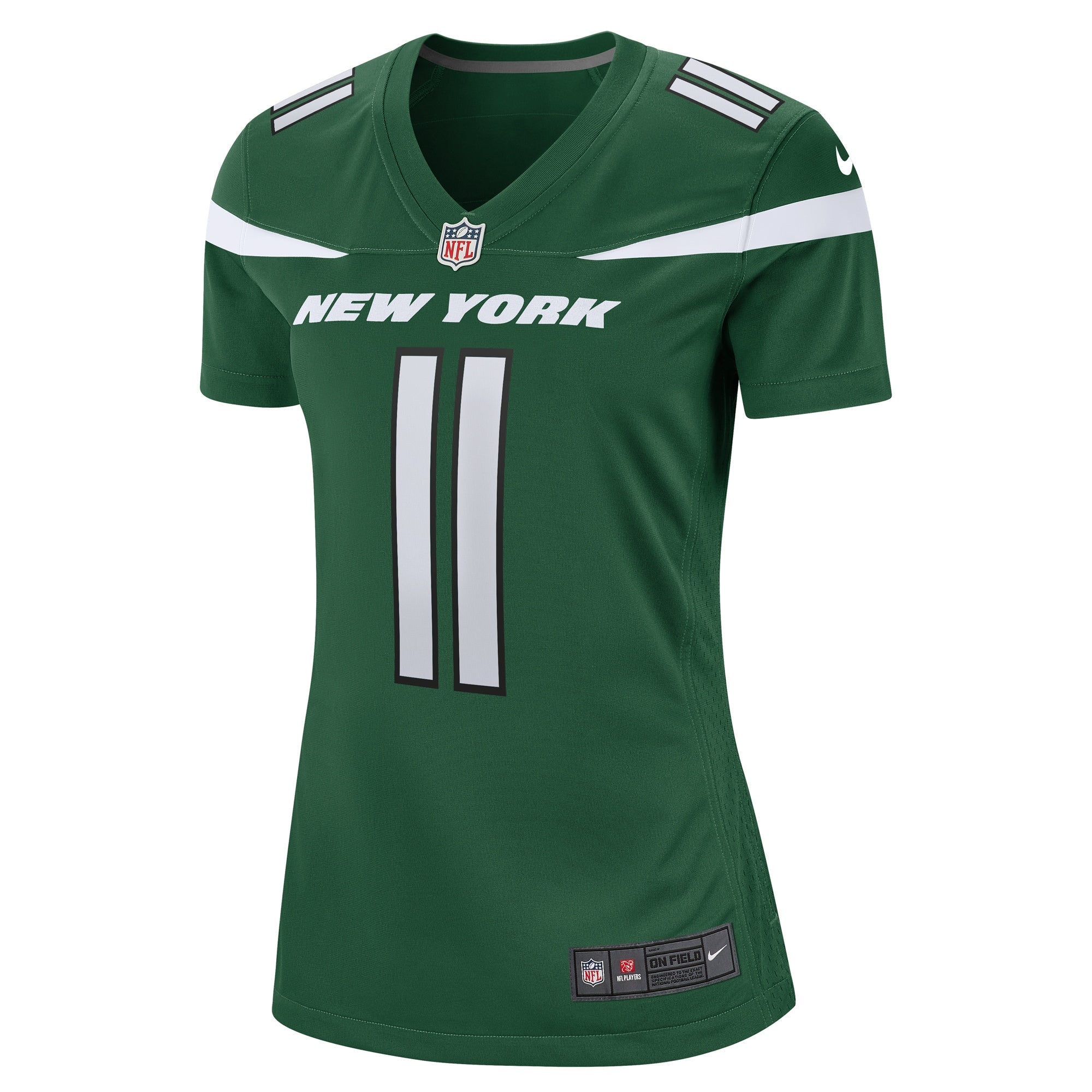 Women's Nike Denzel Mims Gotham Green New York Jets Game Jersey