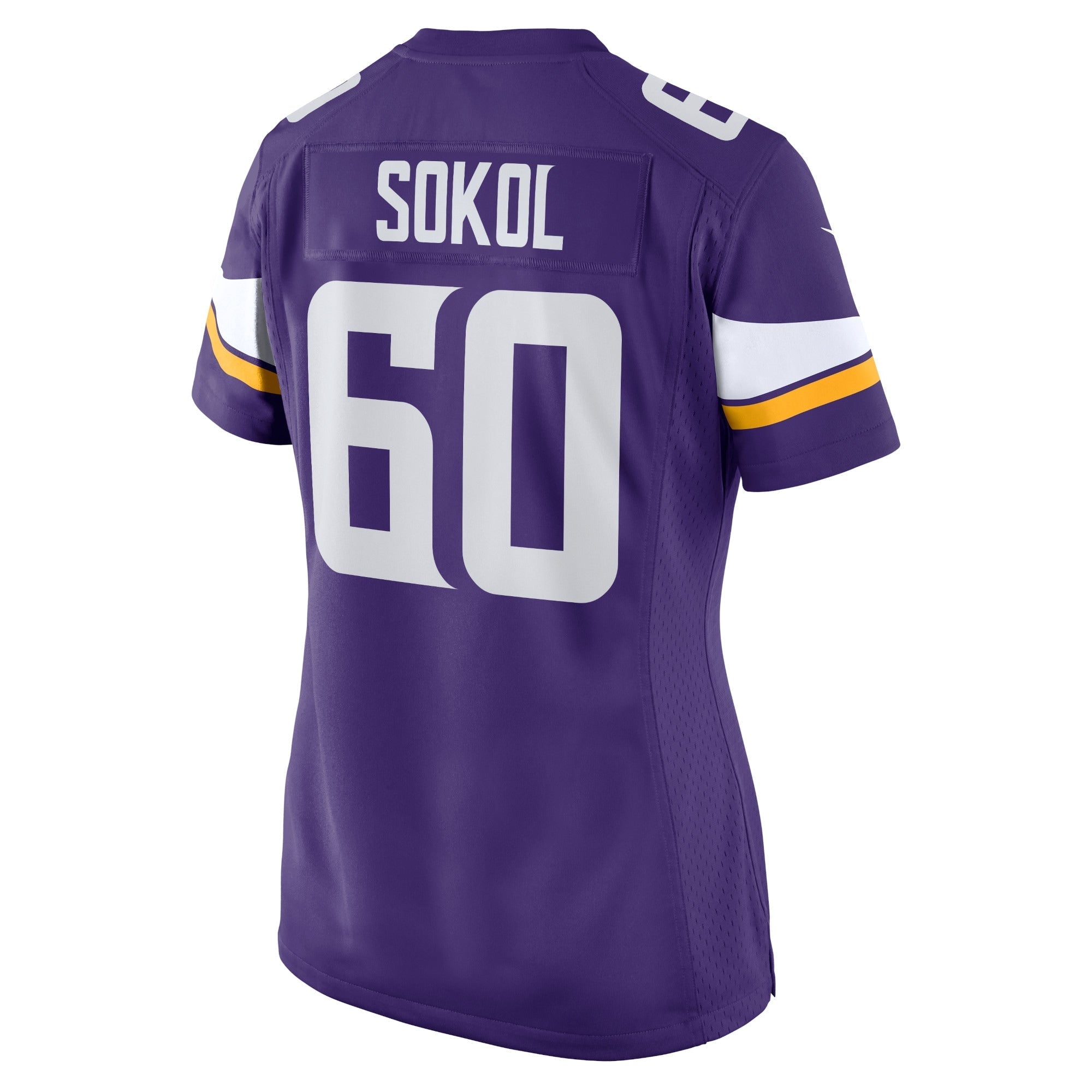 Women's Nike Josh Sokol Purple Minnesota Vikings Home Game Player Jersey
