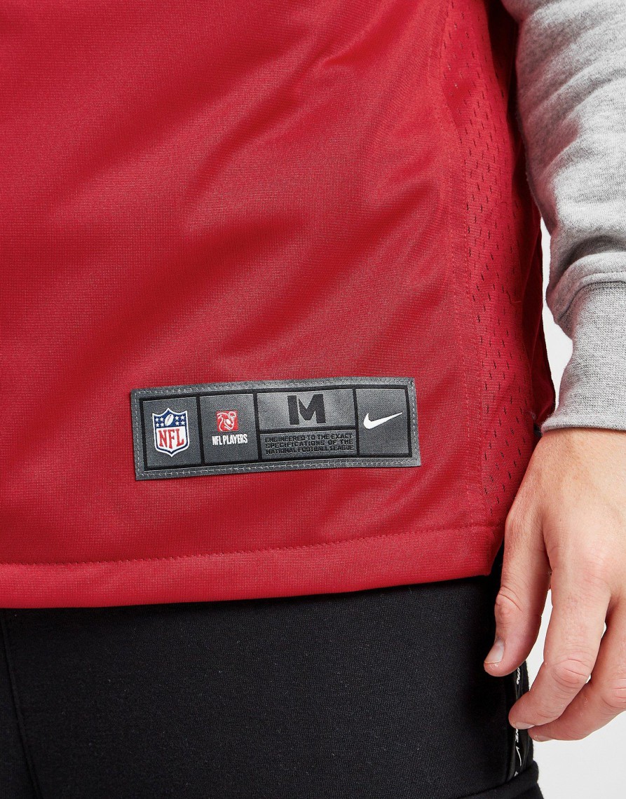 Sale Nike NFL Tampa Bay Buccaneers Brady #12 Jersey Rød S