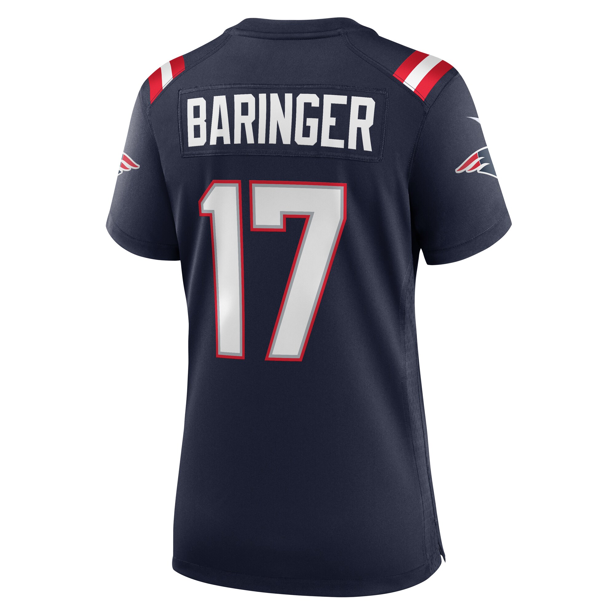 Bryce Baringer New England Patriots Nike Women's Team Game Jersey -  Navy