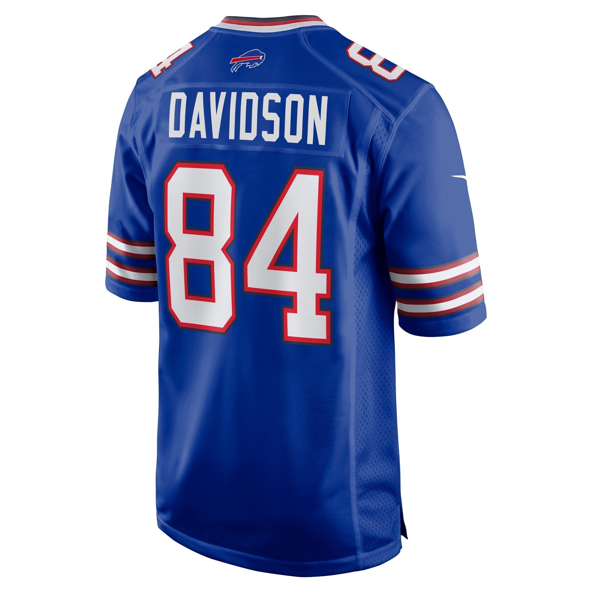 Men's Nike Zach Davidson Royal Buffalo Bills Game Player Jersey