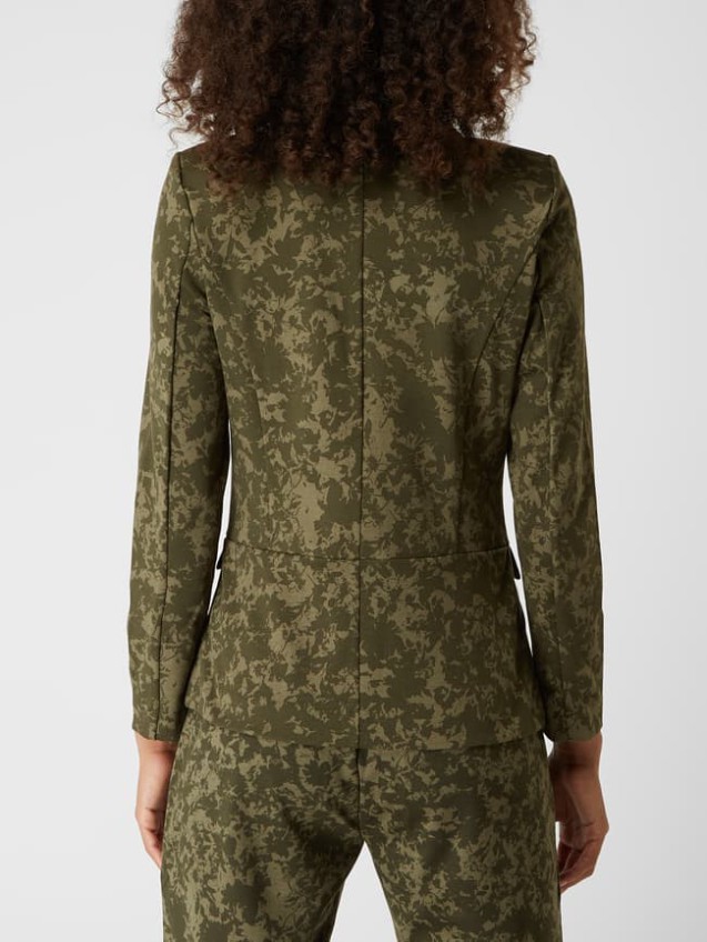 Clearance Fransa Blazer Aus Jersey Modell ‘Blenda’ – Olivgrün XS