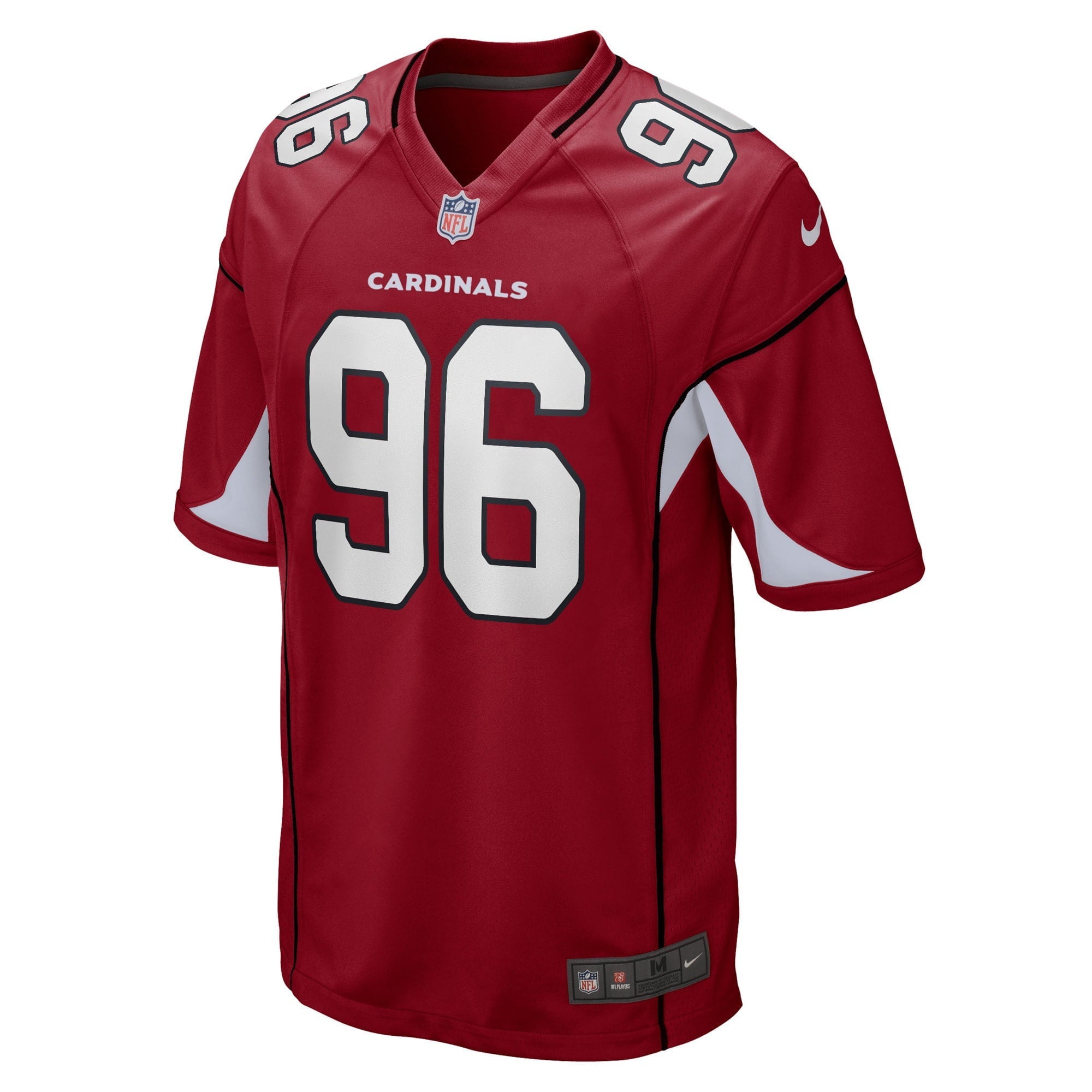 Men's Nike Manny Jones Cardinal Arizona Cardinals Game Player Jersey