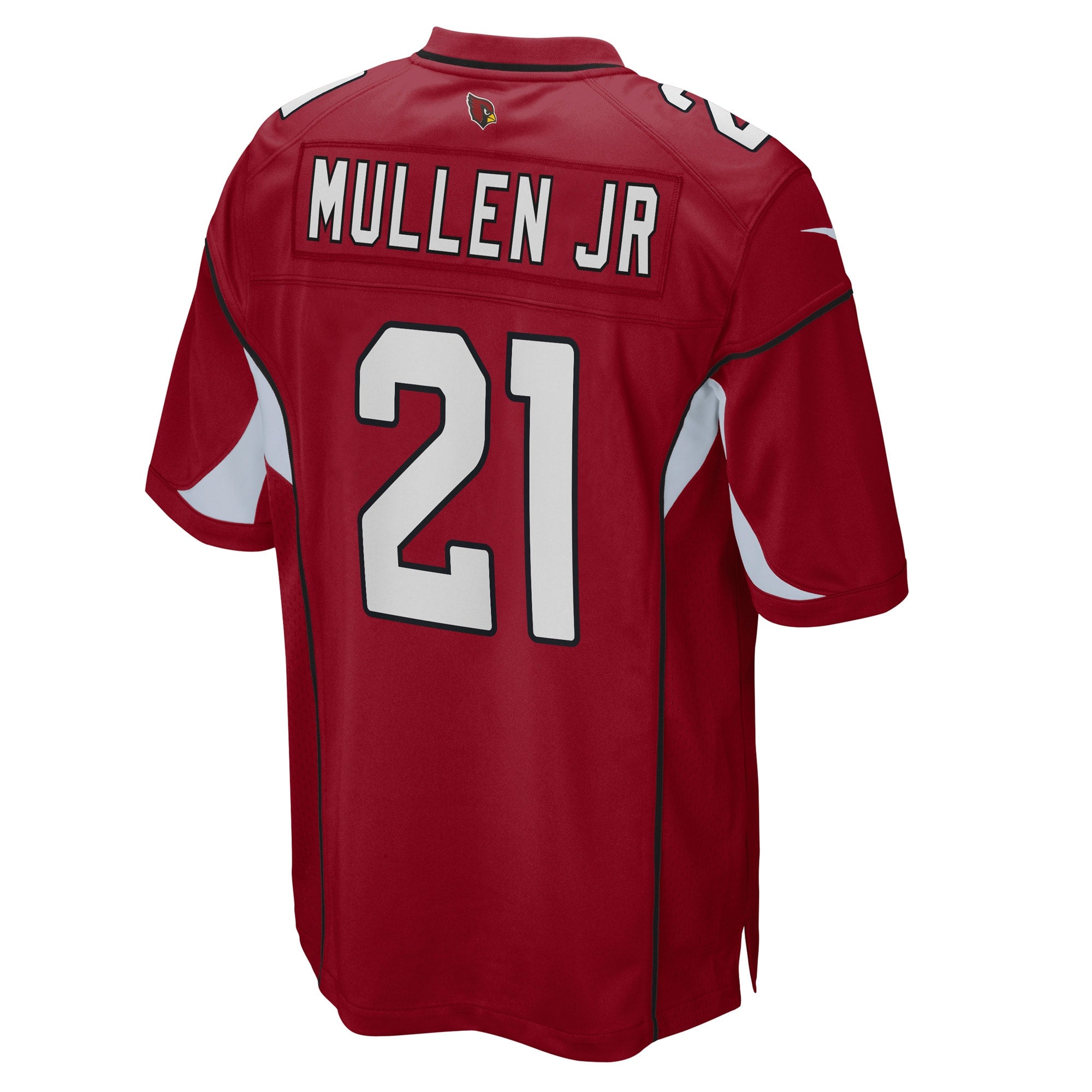 Men's Nike Trayvon Mullen Jr. Cardinal Arizona Cardinals Game Player Jersey