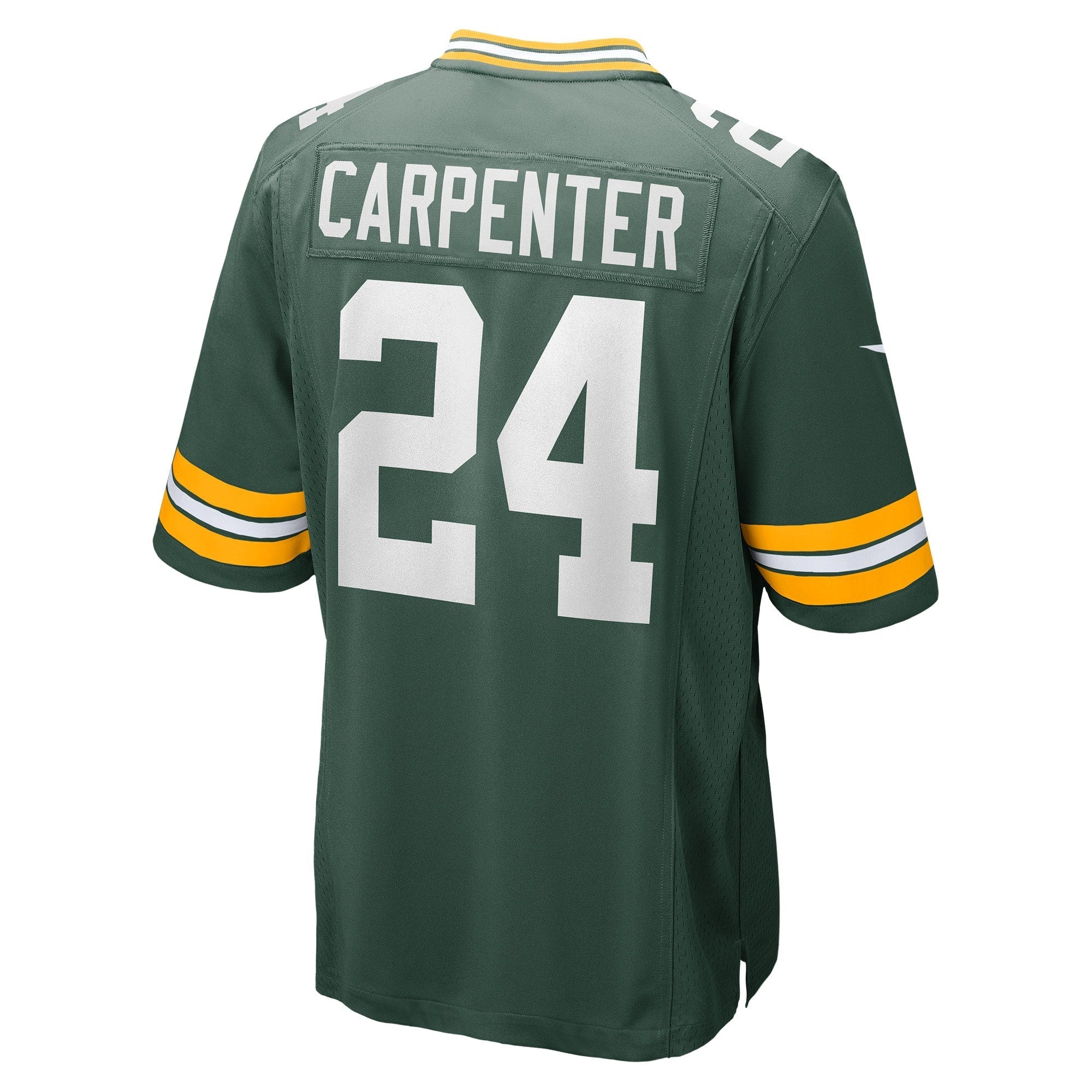Men's Nike Tariq Carpenter Green Green Bay Packers Game Player Jersey