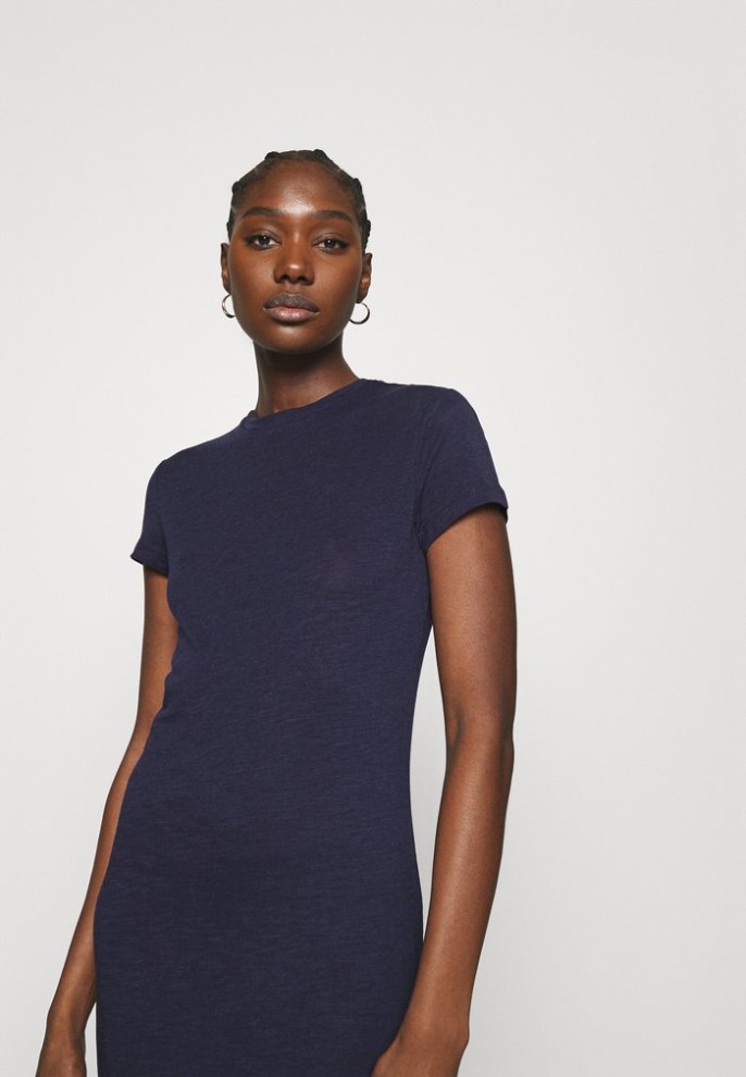 Clearance Zign Jersey Dress – Dark Blue L