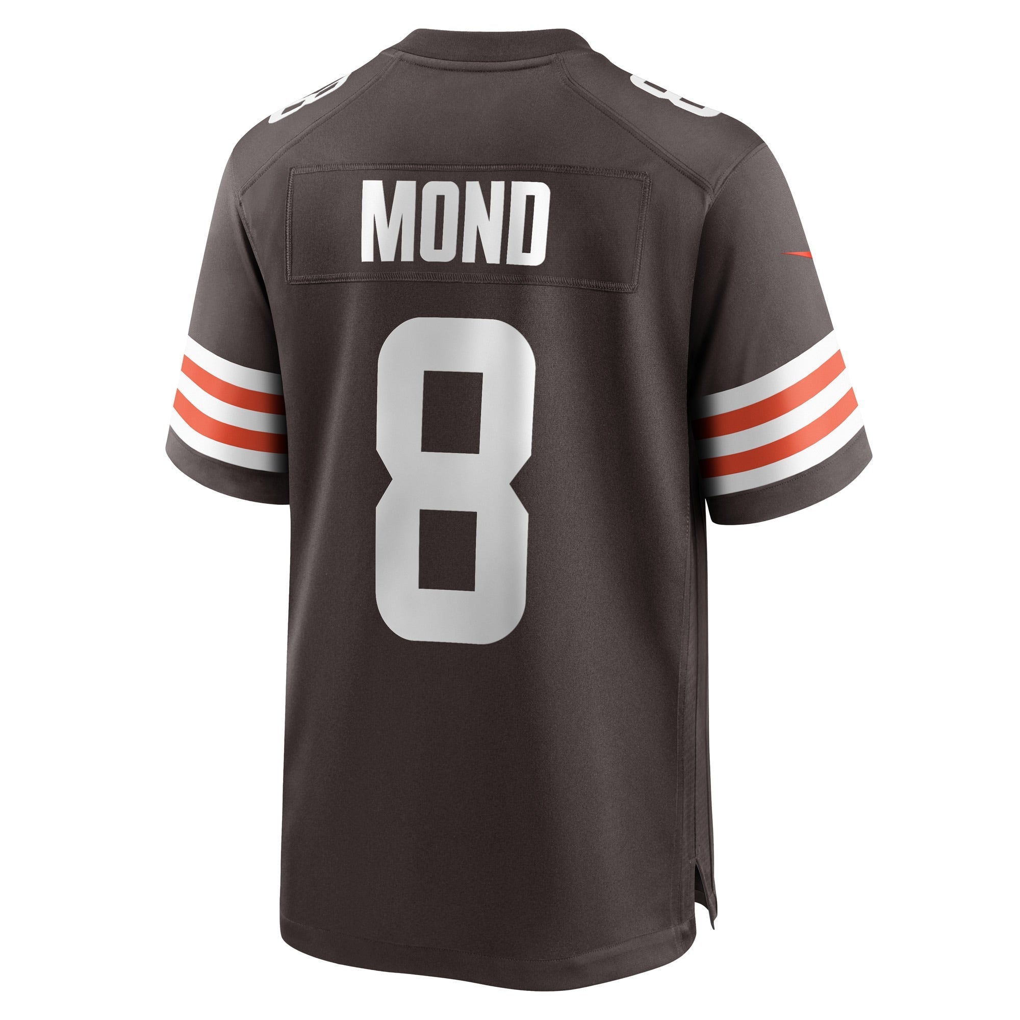 Men's Nike Kellen Mond Brown Cleveland Browns Game Player Jersey