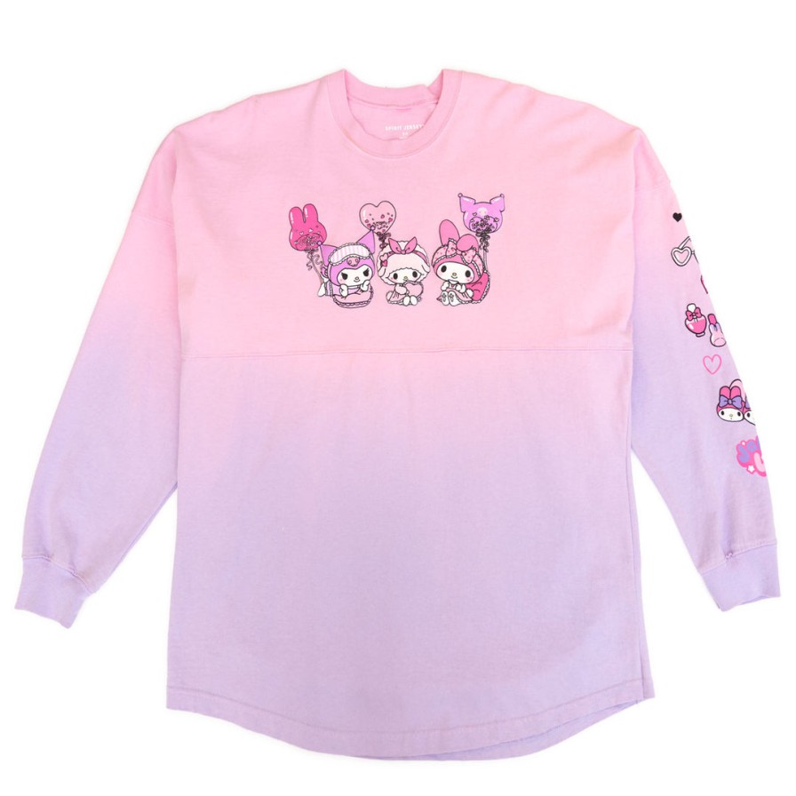 Sale My Melody & Kuromi Sleepover JapanLA Spirit Jersey Characters PINK