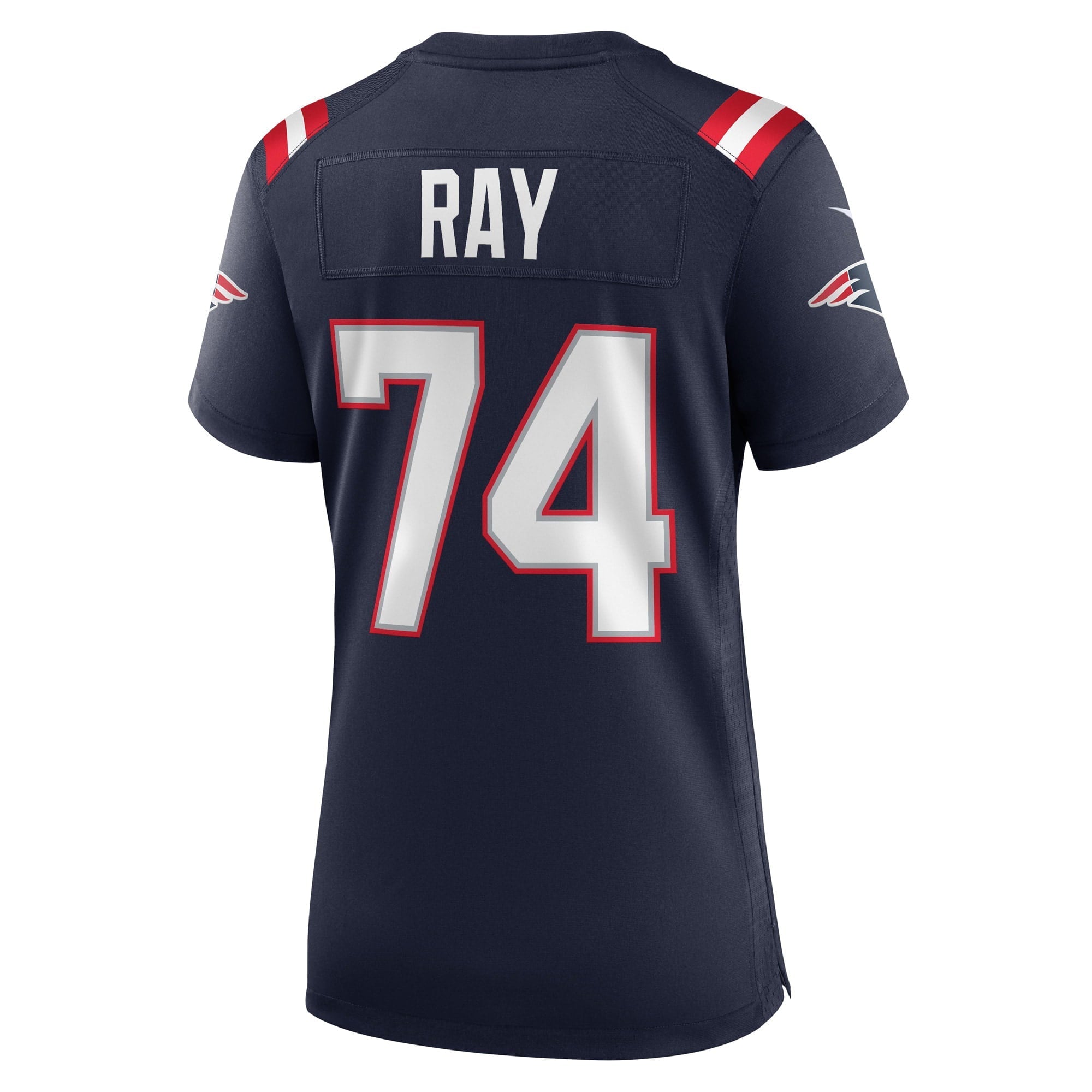 Women's Nike LaBryan Ray Navy New England Patriots Game Player Jersey