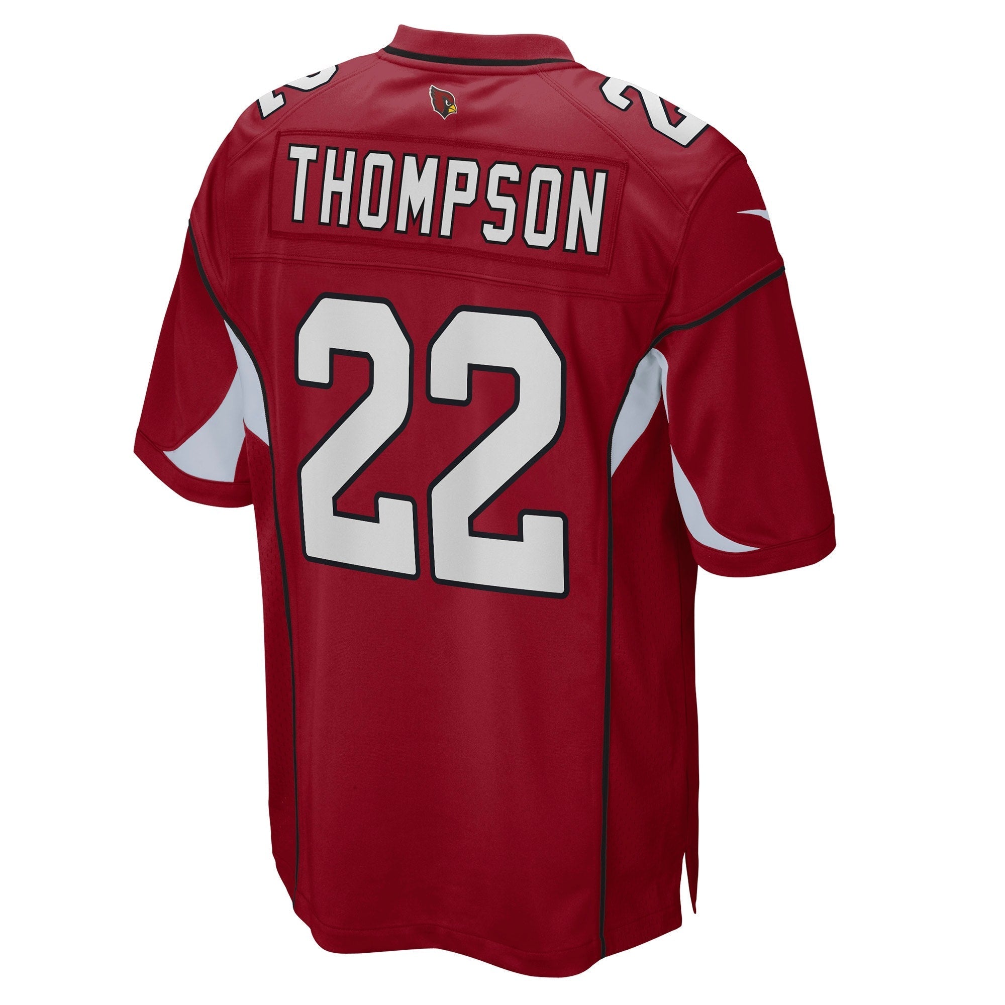 Men's Nike Deionte Thompson Cardinal Arizona Cardinals Game Player Jersey