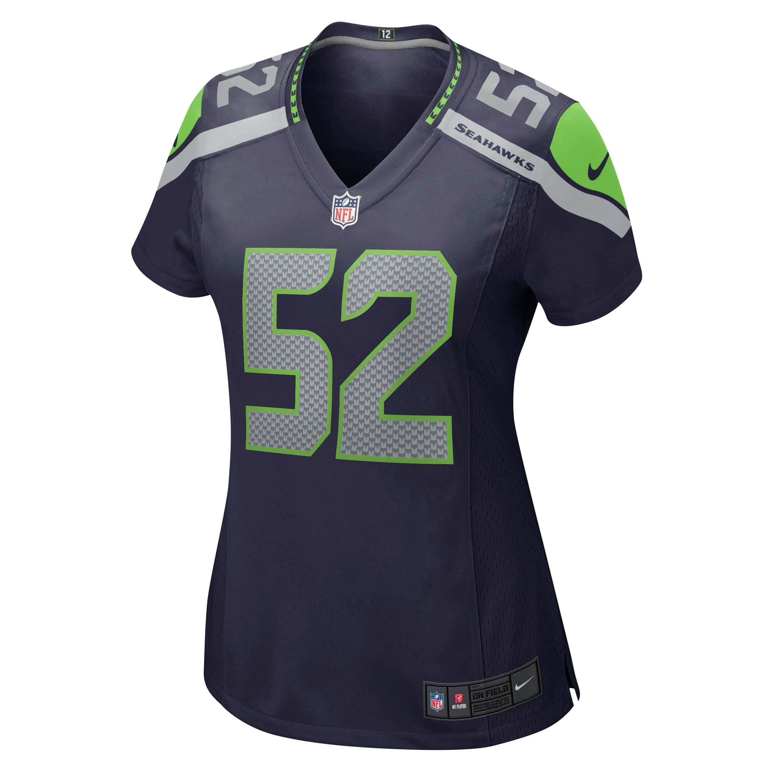 Women's Nike Darrell Taylor College Navy Seattle Seahawks Game Jersey
