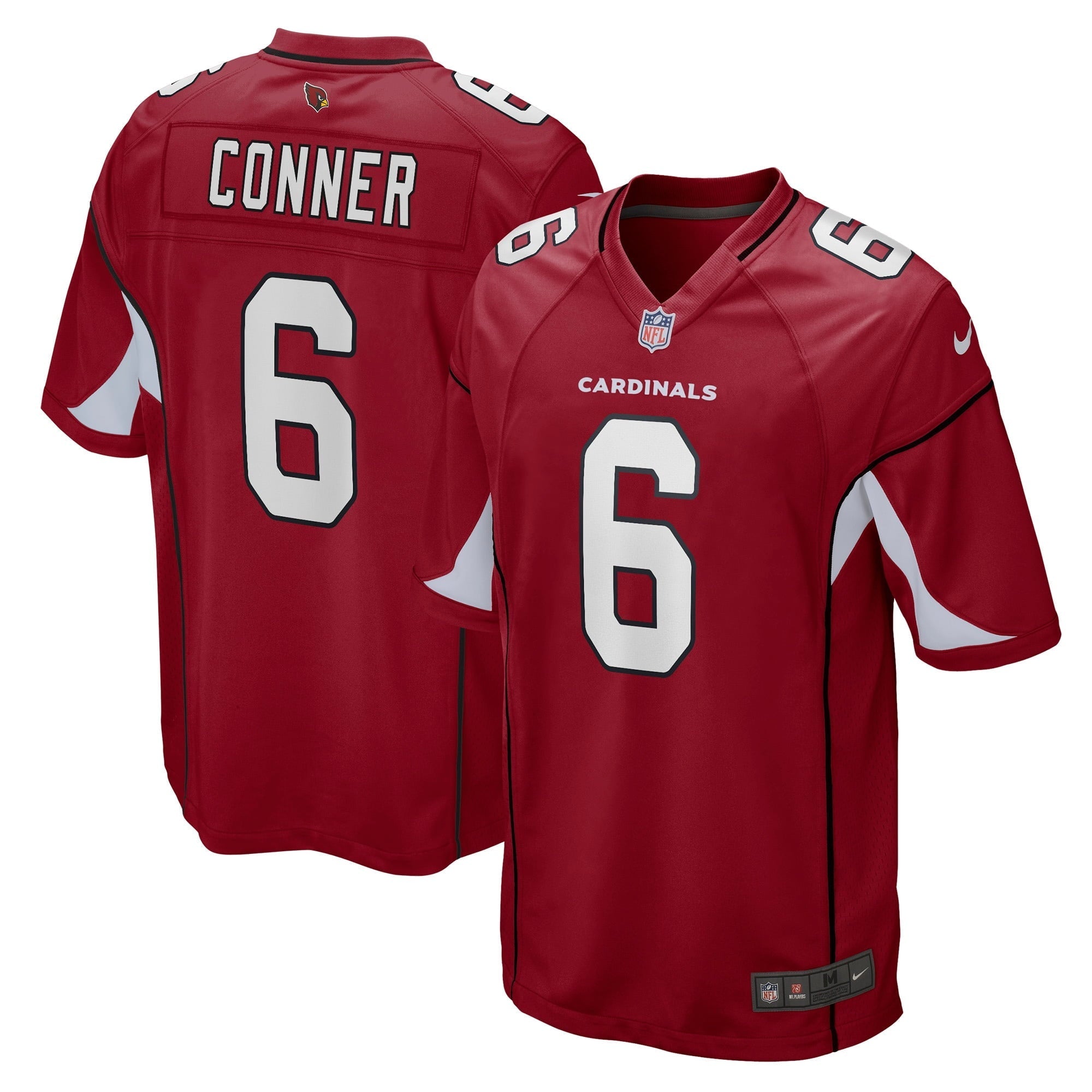 Men's Nike James Conner Cardinal Arizona Cardinals Game Jersey
