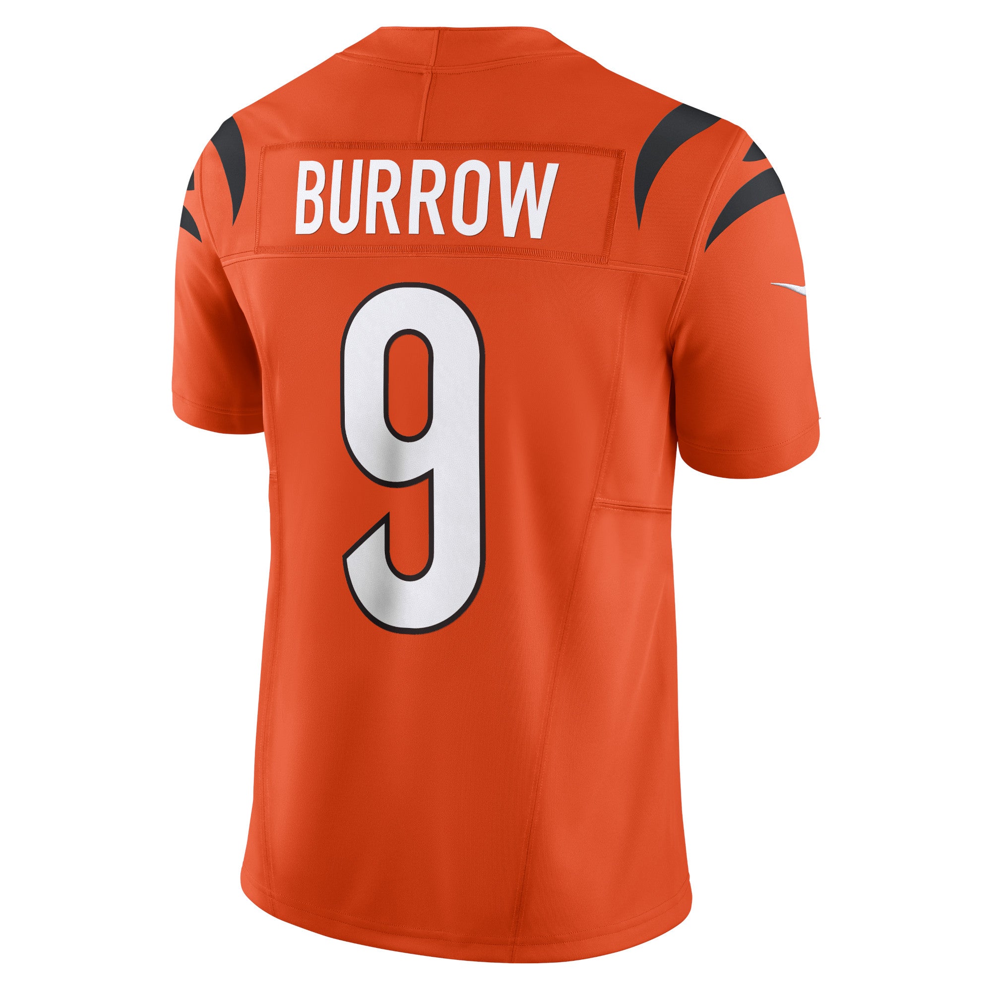 Men's Nike Joe Burrow Orange Cincinnati Bengals Vapor F.U.S.E. Limited Jersey