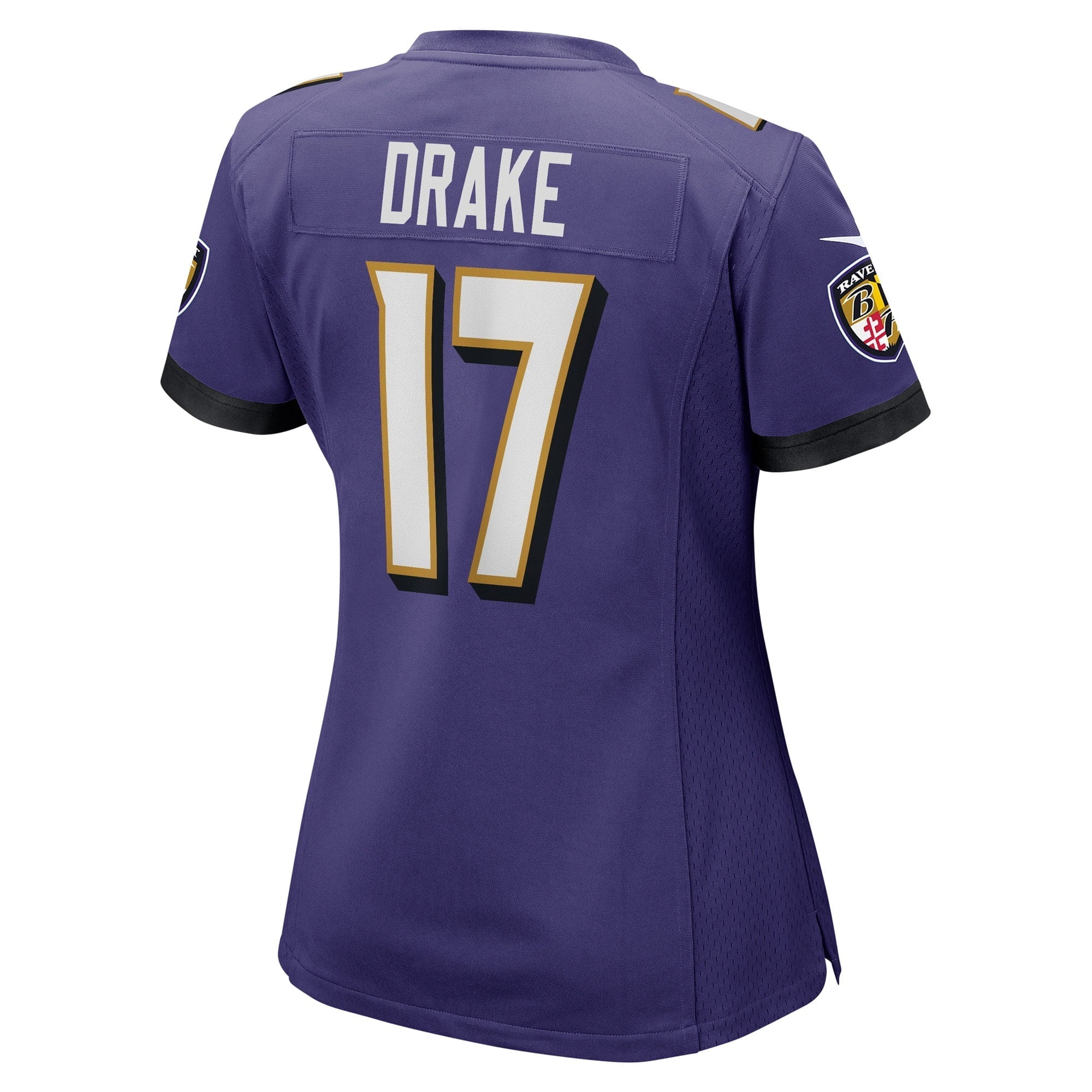 Women's Nike Kenyan Drake Purple Baltimore Ravens Game Player Jersey