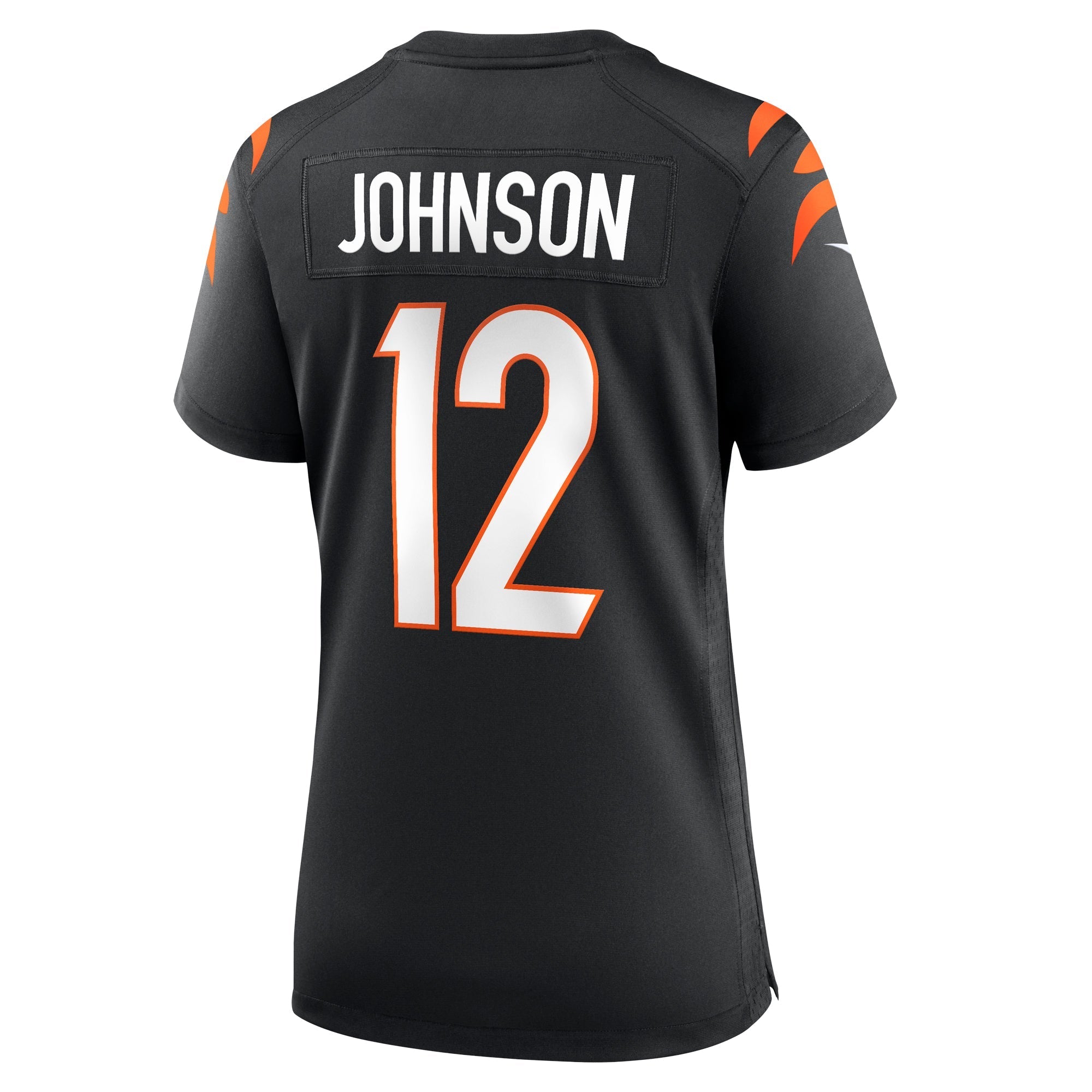 Women's Nike Tyron Johnson Black Cincinnati Bengals Home Game Player Jersey