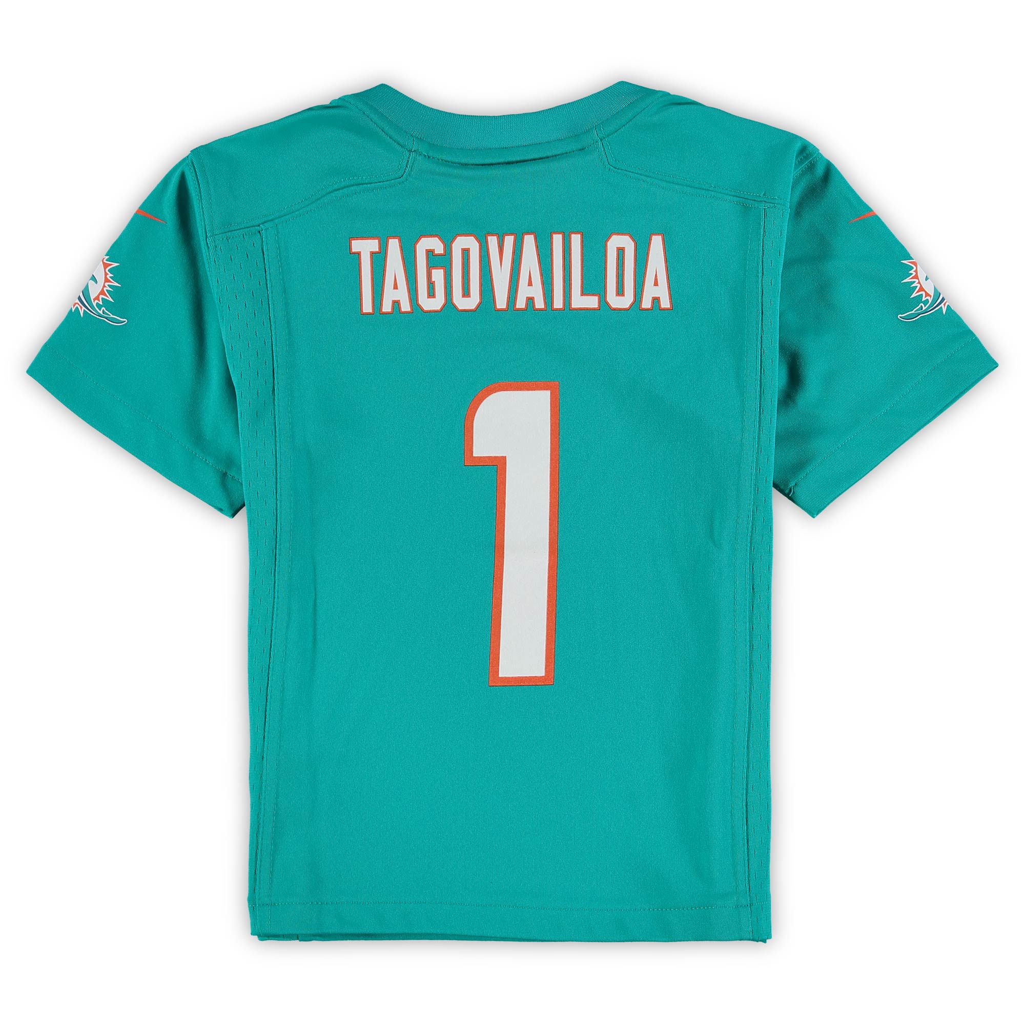 Tua Tagovailoa Miami Dolphins Nike Preschool Game Jersey - Aqua