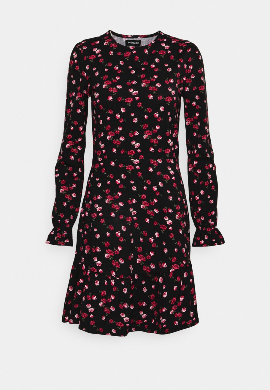 Cheap Prix Sacrifiés Even&Odd Robe en jersey robes col rond femme XS