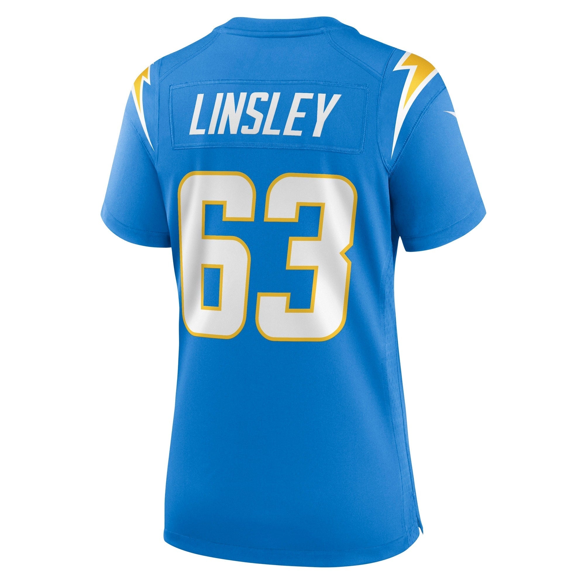 Women's Nike Corey Linsley Powder Blue Los Angeles Chargers Game Player Jersey