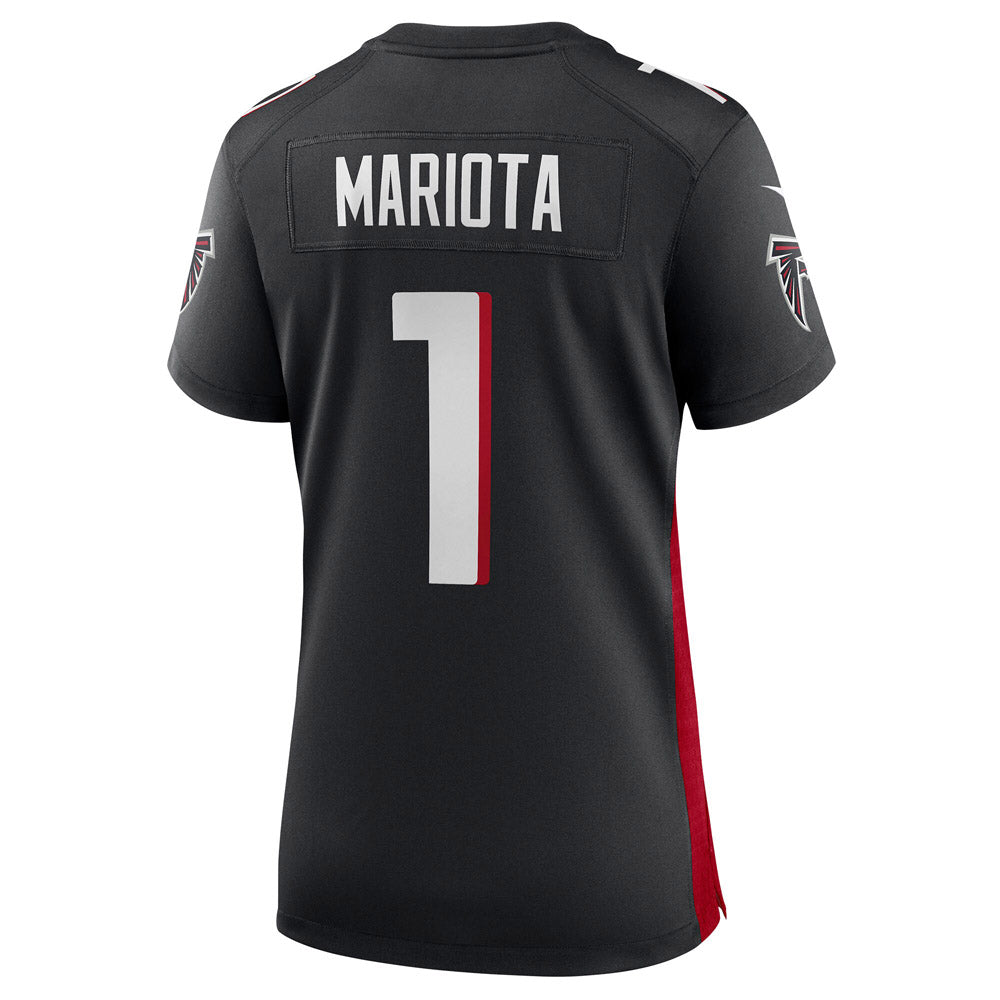 Women's Atlanta Falcons Marcus Mariota Game Jersey Black