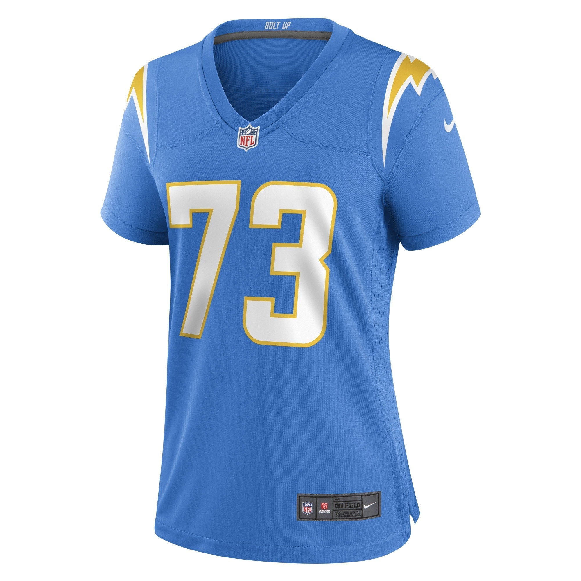 Women's Nike Foster Sarell Powder Blue Los Angeles Chargers Game Player Jersey