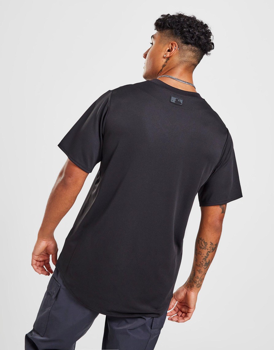 Sale Nike MLB Los Angeles Dodgers Triple Black Jersey Sort S
