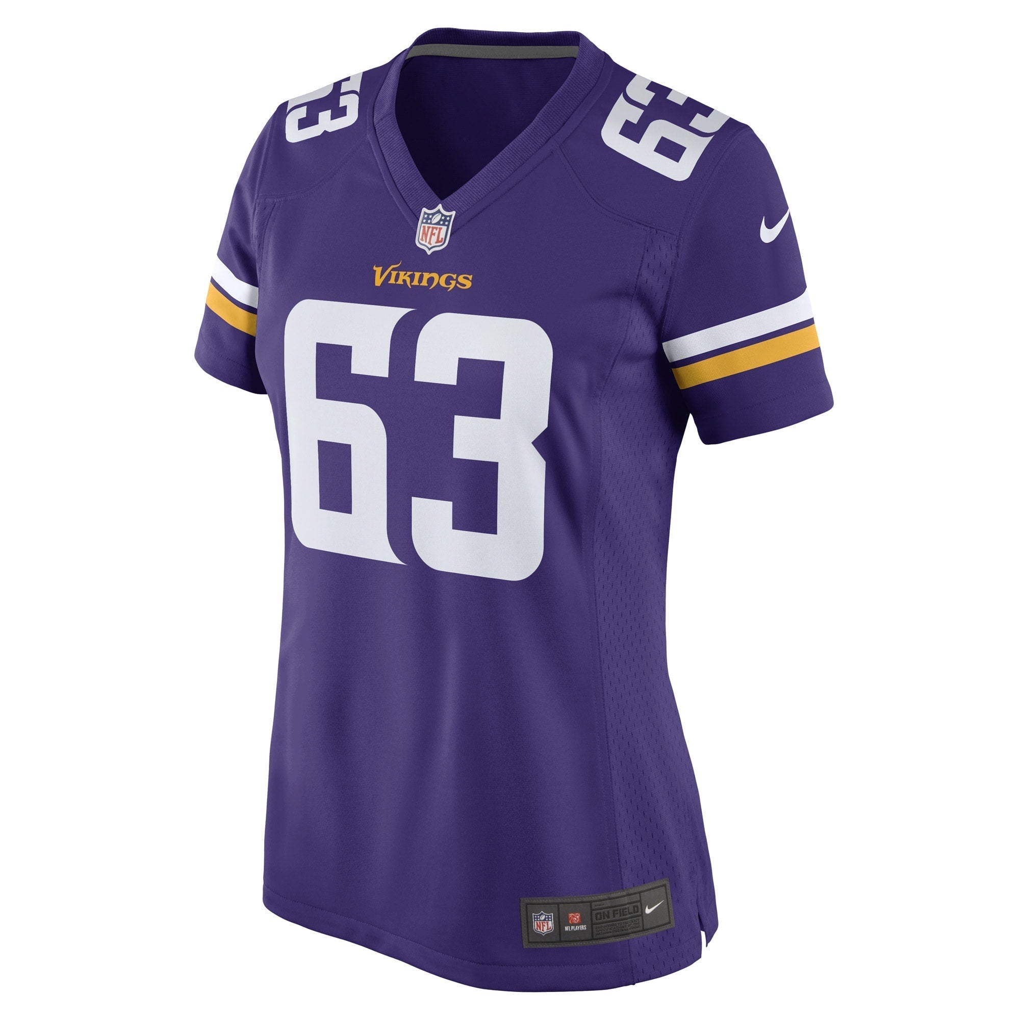 Women's Nike Vederian Lowe Purple Minnesota Vikings Game Player Jersey