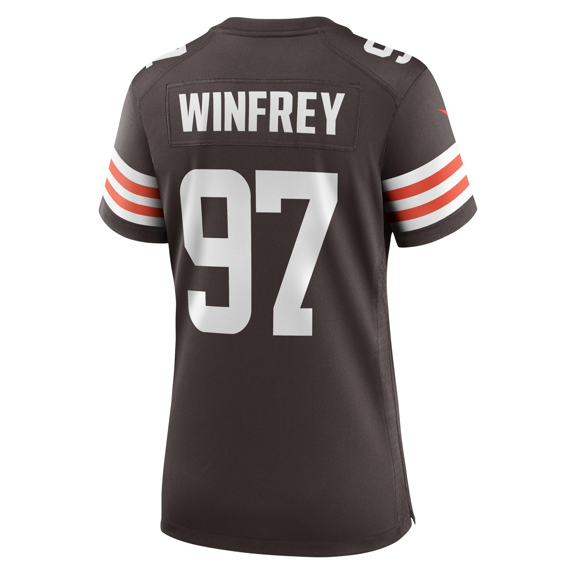 Women's Nike Perrion Winfrey Brown Cleveland Browns Game Player Jersey