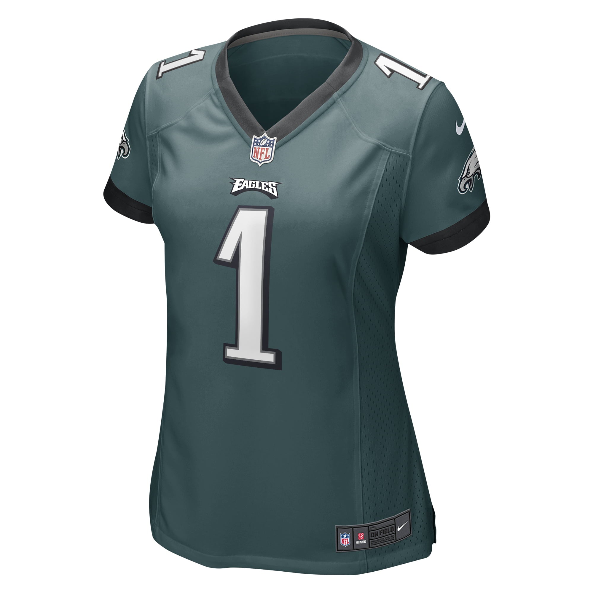 Women's Nike Number 1 Mom Midnight Green Philadelphia Eagles Game Jersey