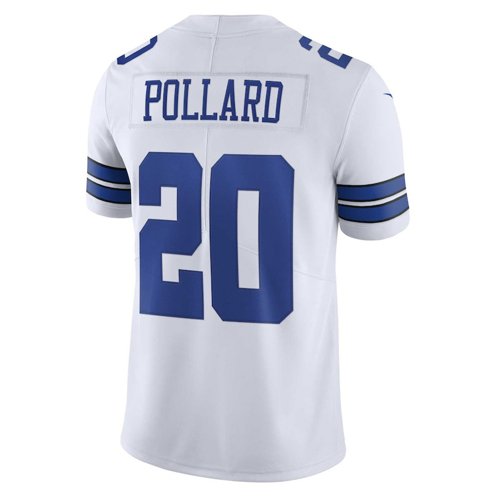 Youth Dallas Cowboys Tony Pollard Vapor Jersey - White