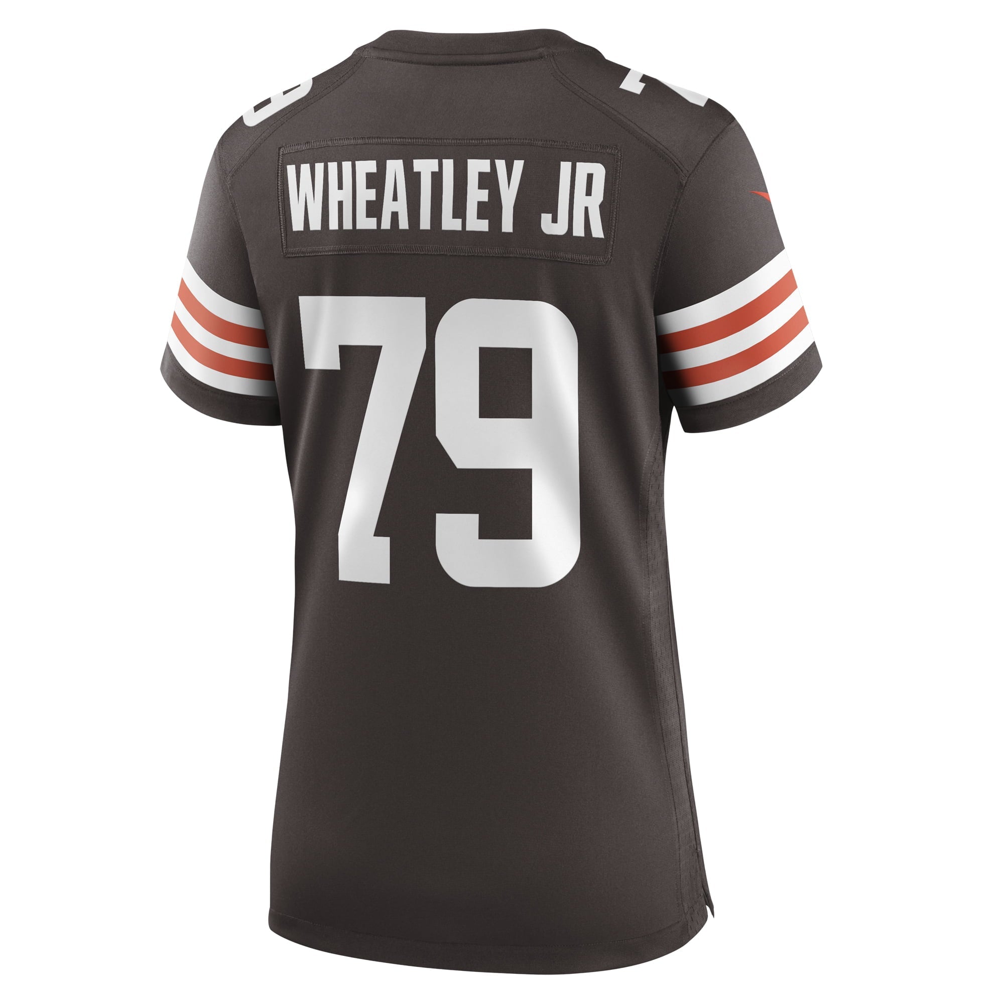 Women's Nike Tyrone Wheatley Brown Cleveland Browns Team Game Jersey