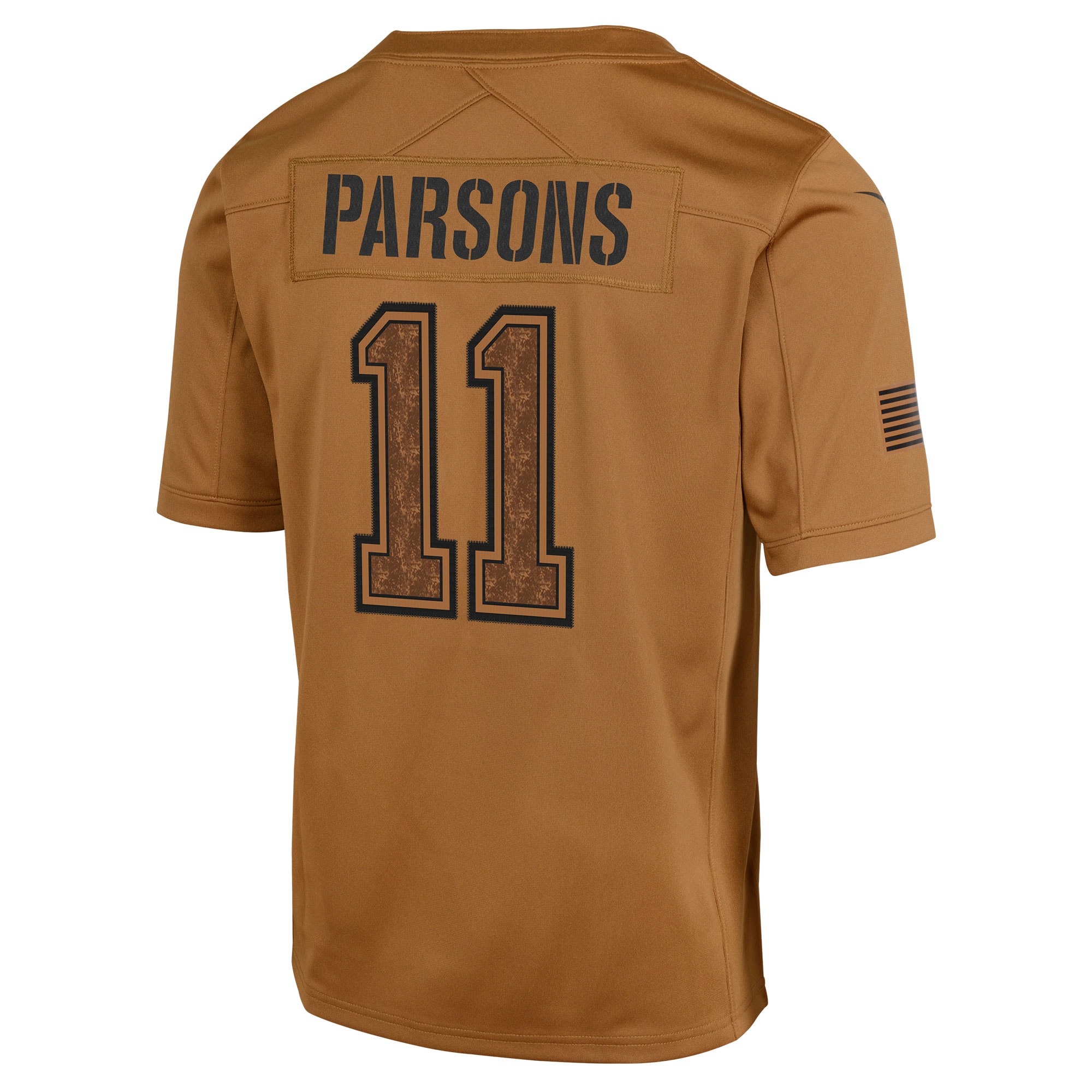 Micah Parsons Dallas Cowboys Nike Youth 2023 Salute To Service Limited Jersey - Brown