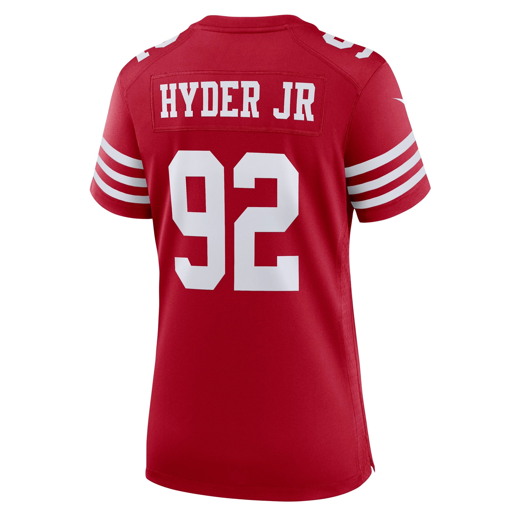 Women's Nike Kerry Hyder Jr. Scarlet San Francisco 49ers Game Player Jersey
