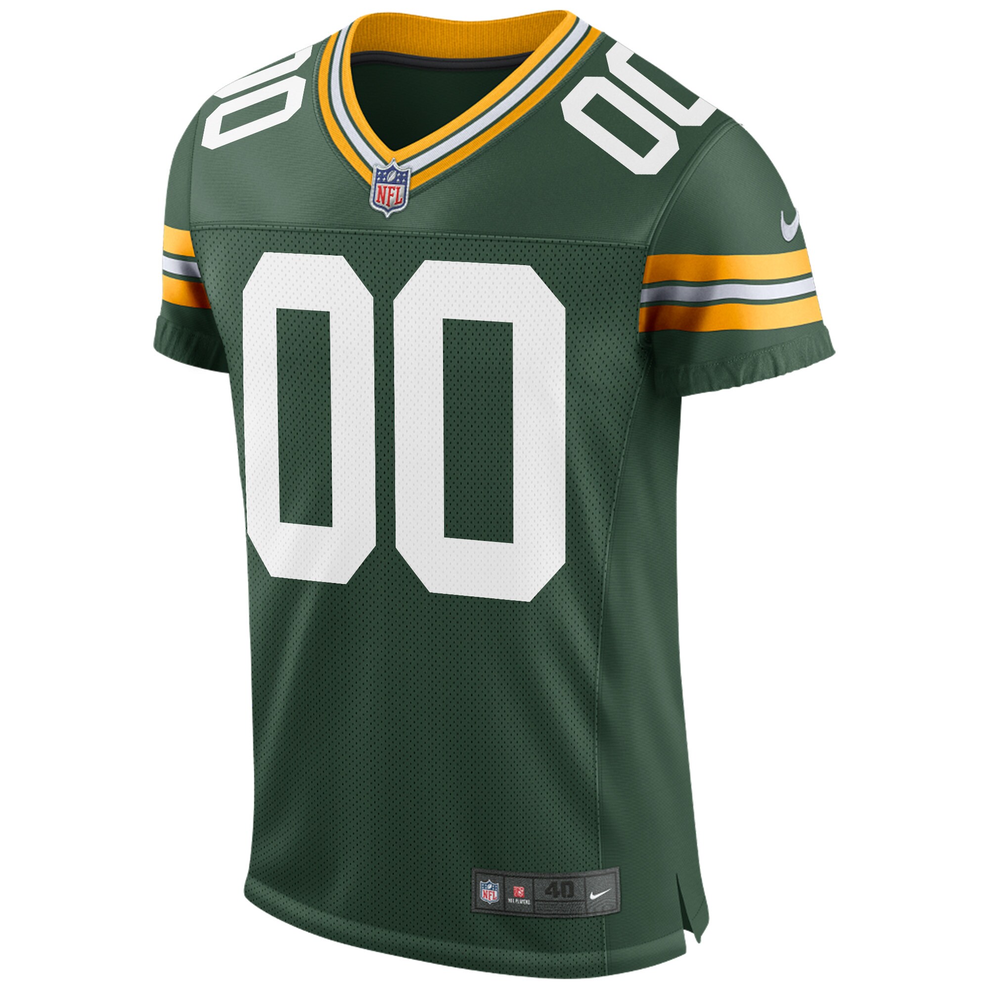 Green Bay Packers Nike Classic Custom Elite Jersey - Green