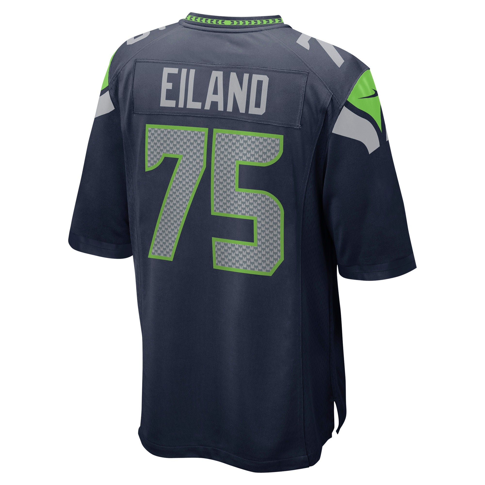 Men's Nike Greg Eiland College Navy Seattle Seahawks Game Jersey