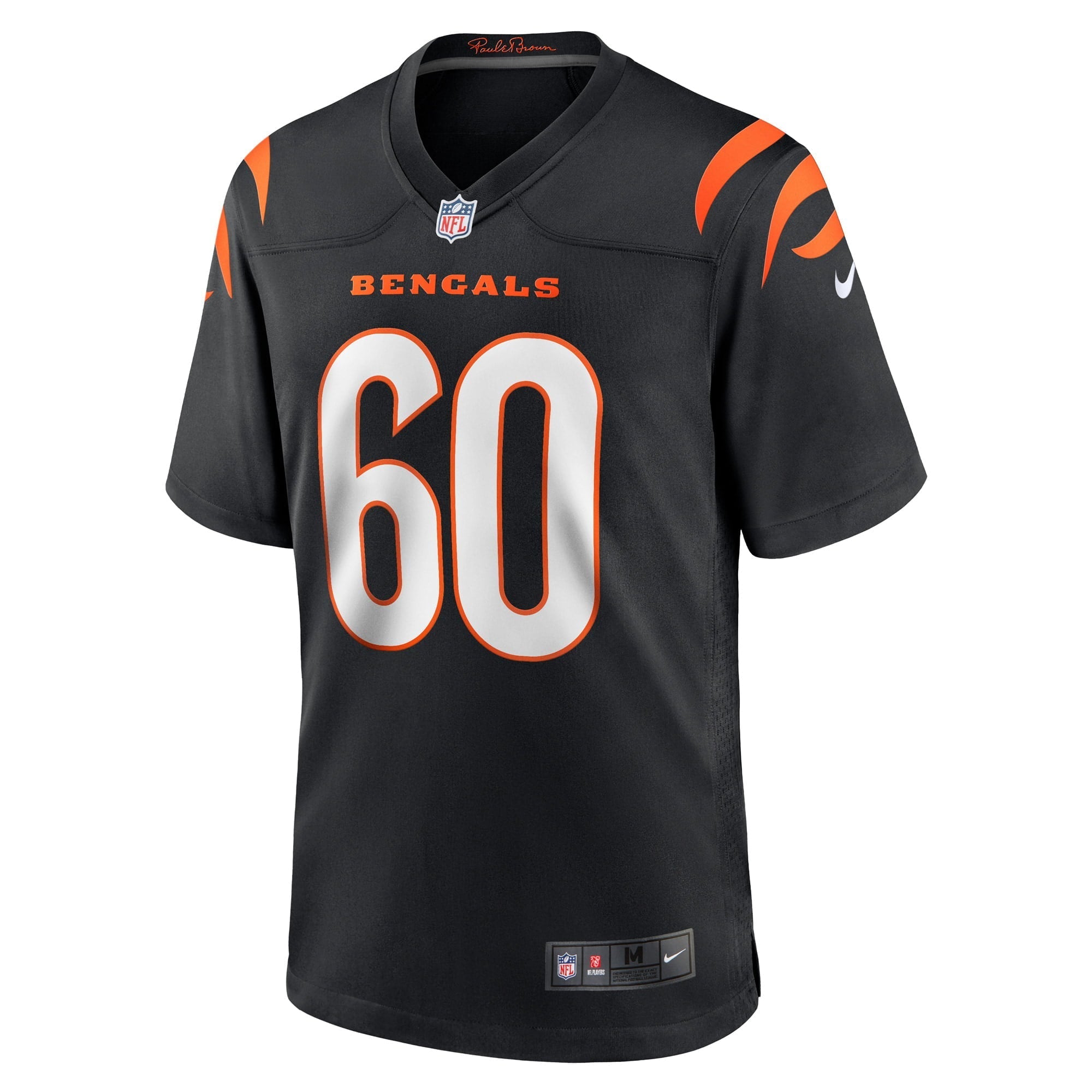 Men's Nike Desmond Noel Black Cincinnati Bengals Game Player Jersey