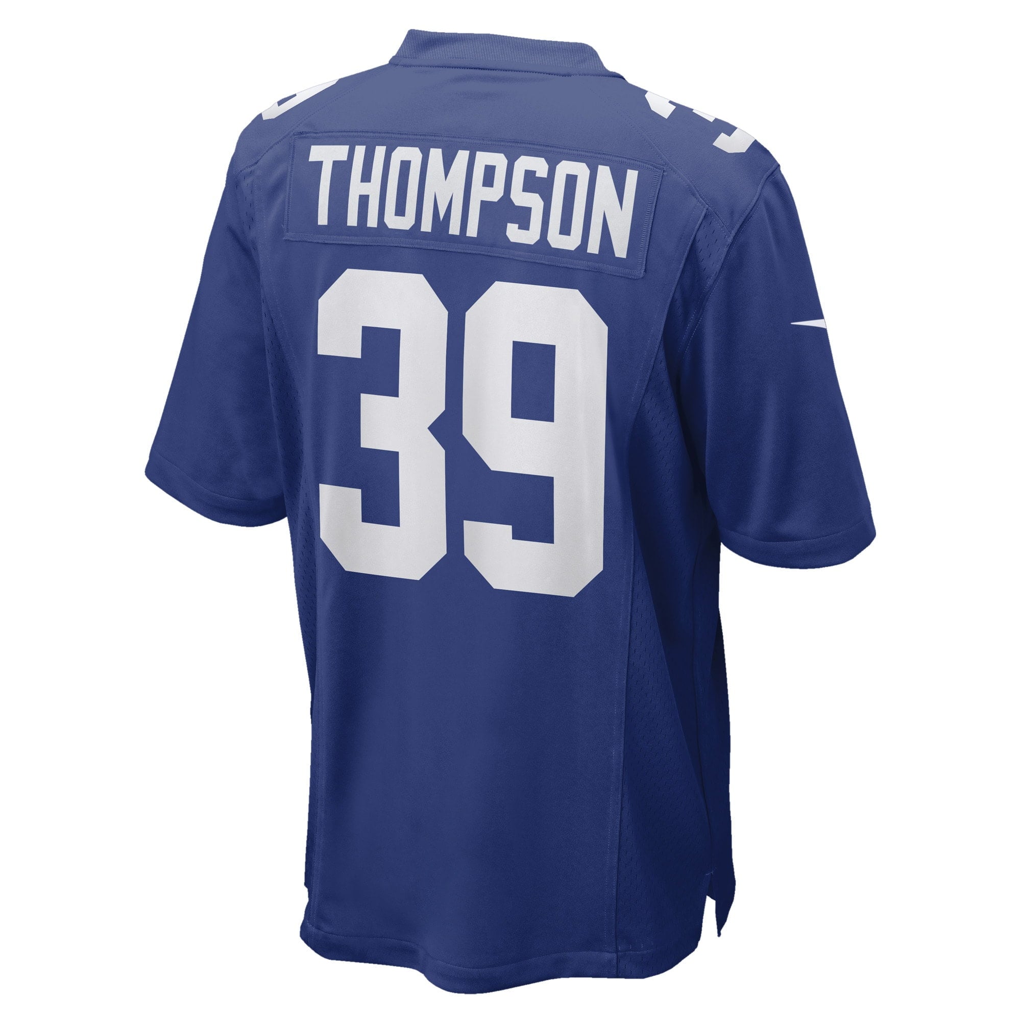 Men's Nike Trenton Thompson Royal New York Giants Game Player Jersey