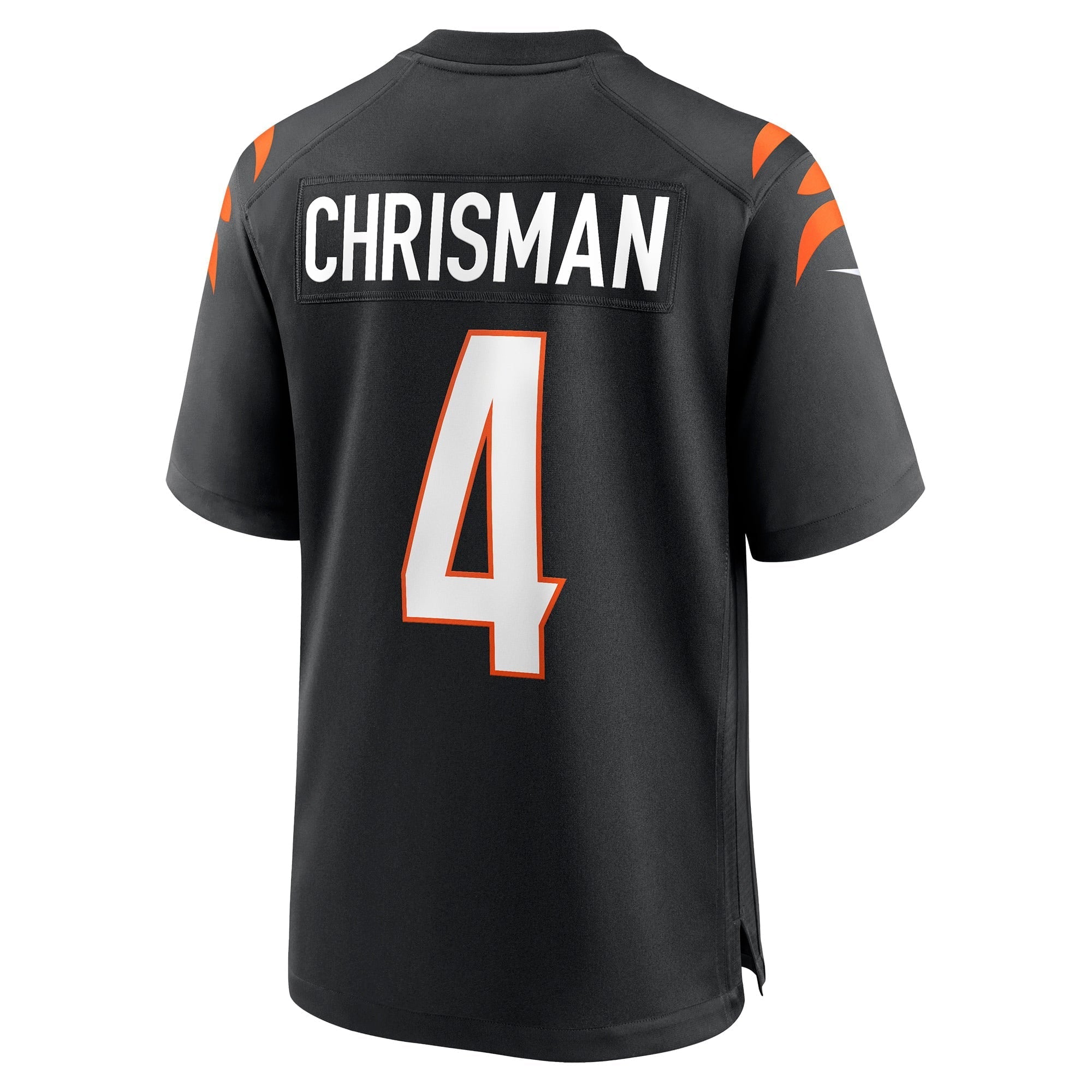 Men's Nike Drue Chrisman Black Cincinnati Bengals Game Jersey