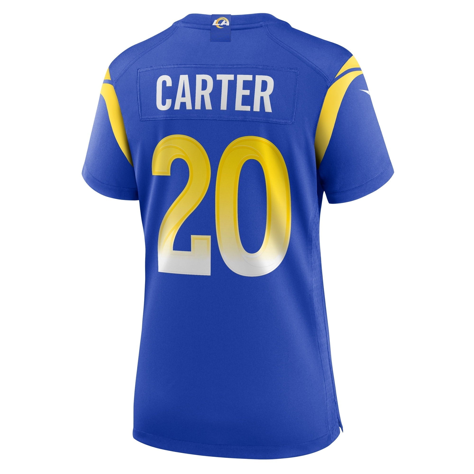 Women's Nike TJ Carter Royal Los Angeles Rams Game Player Jersey