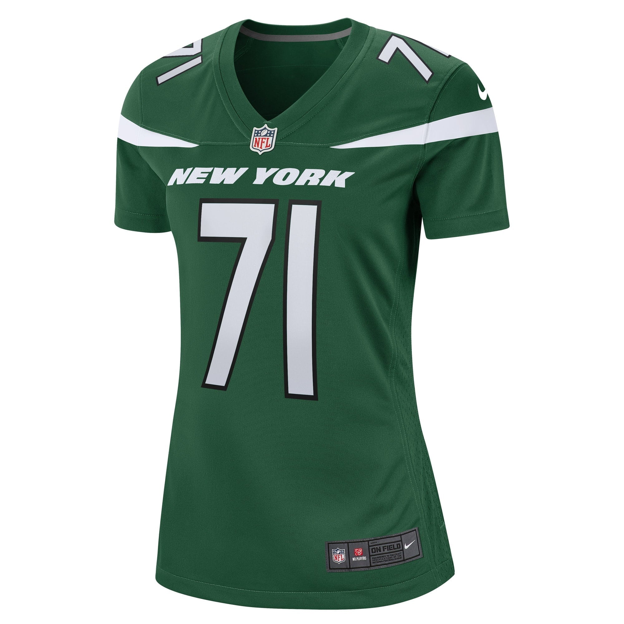Women's Nike Duane Brown Gotham Green New York Jets Game Player Jersey