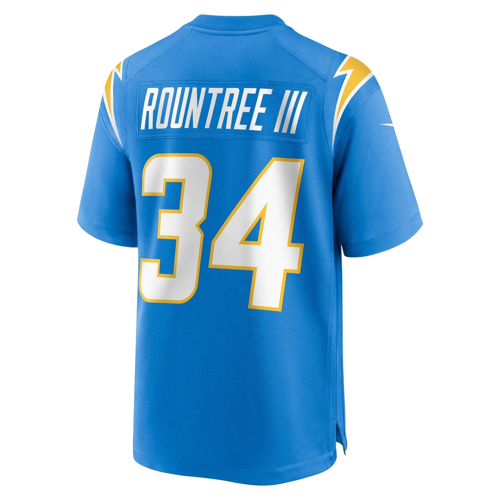 Men's Nike Larry Rountree III Powder Blue Los Angeles Chargers Player Game Jersey