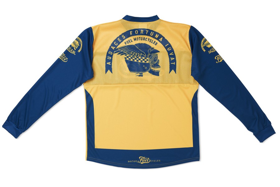 Clearance FUEL MOTORCYCLES FUEL – “SCRAM 19” Enduro Jersey Long Sleeve T’s S