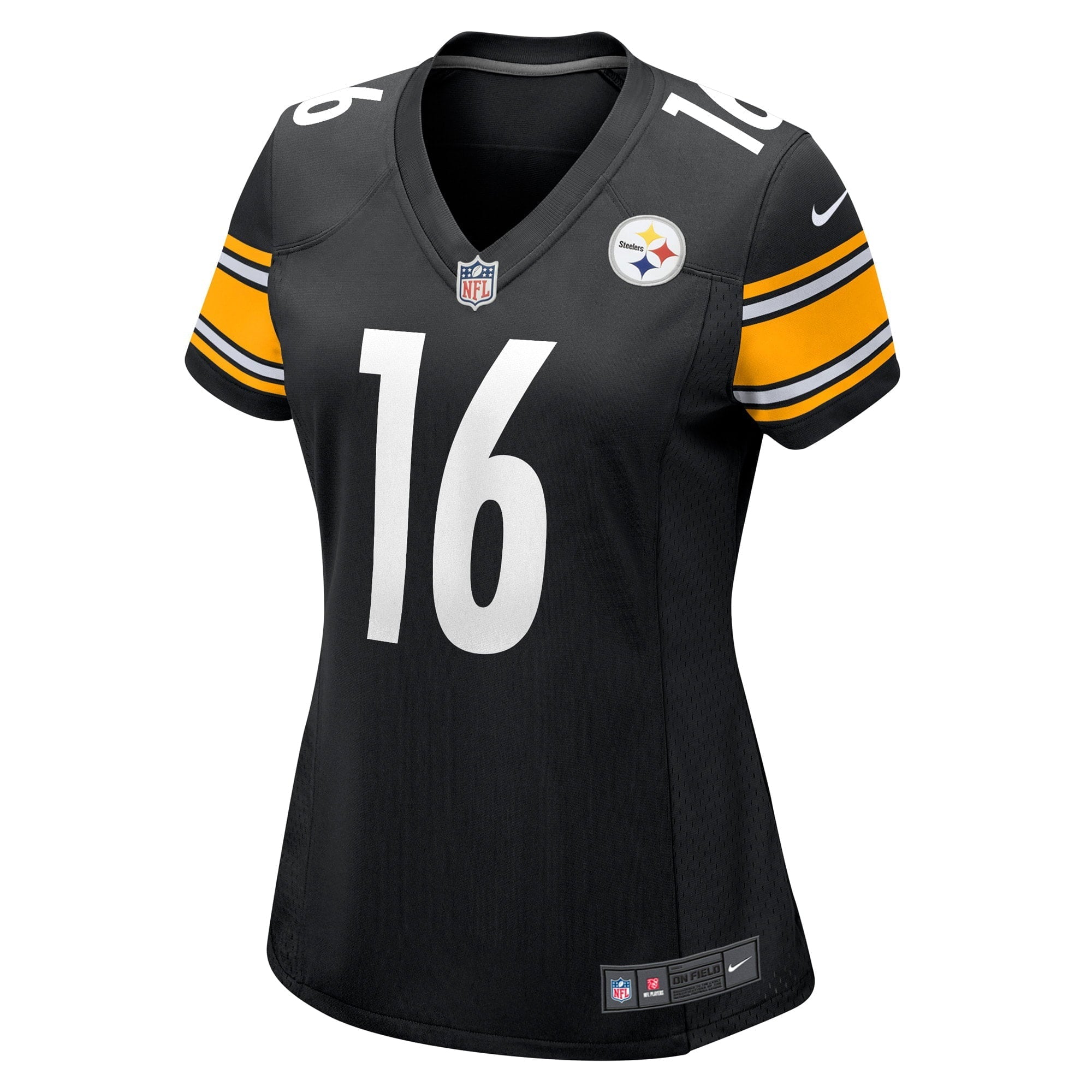 Women's Nike Josh Jackson Black Pittsburgh Steelers Game Player Jersey