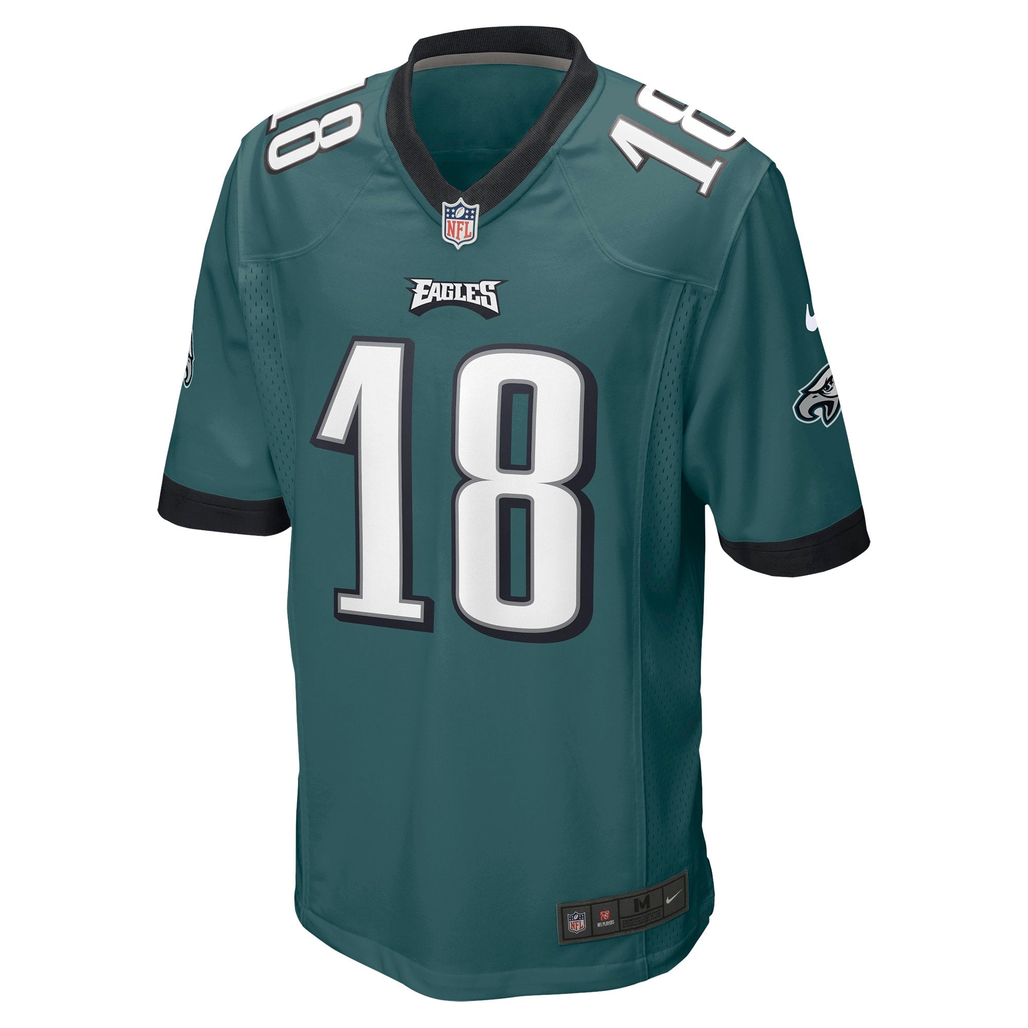 Men's Nike Britain Covey Midnight Green Philadelphia Eagles Home Game Player Jersey