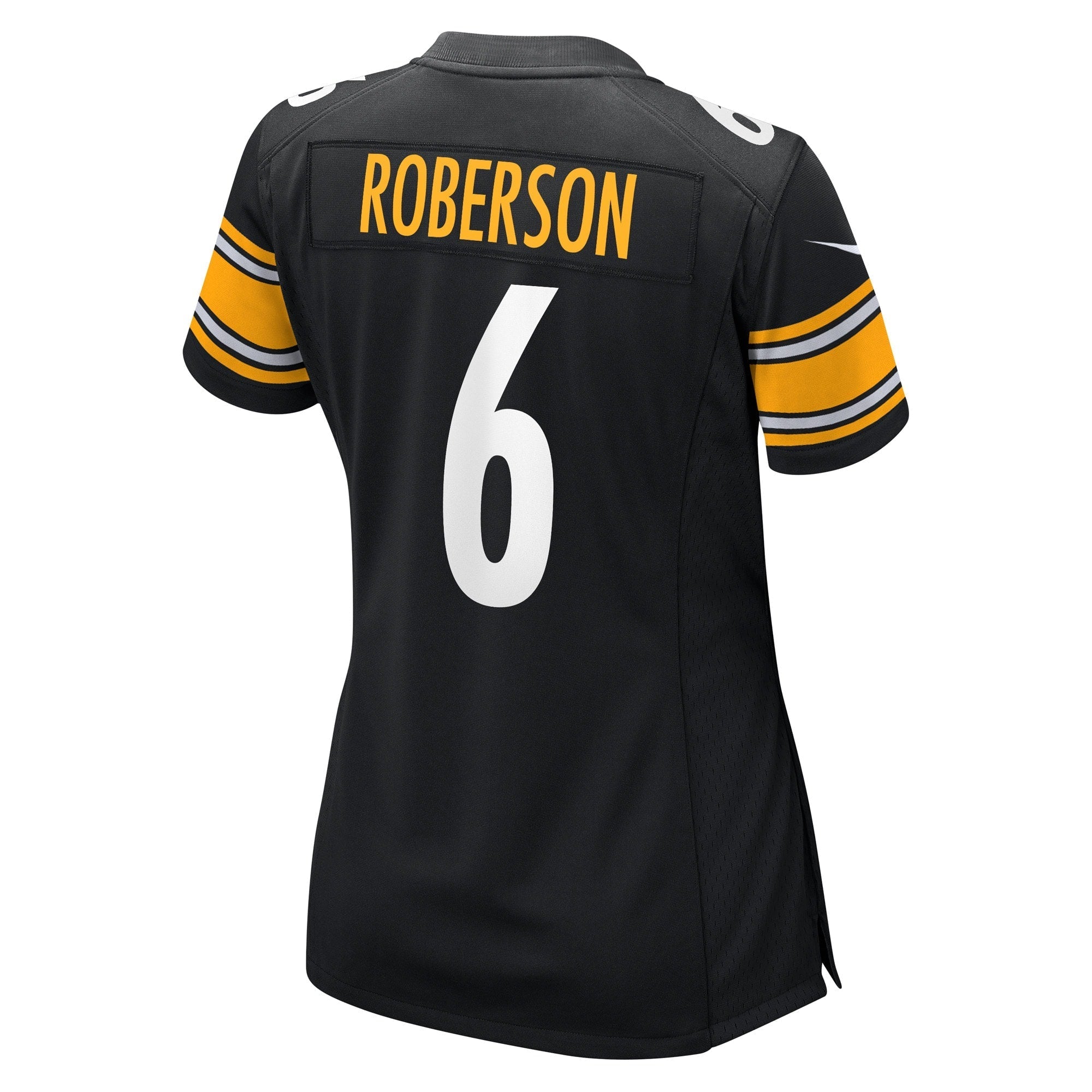 Women's Nike Jaquarii Roberson Black Pittsburgh Steelers Game Player Jersey