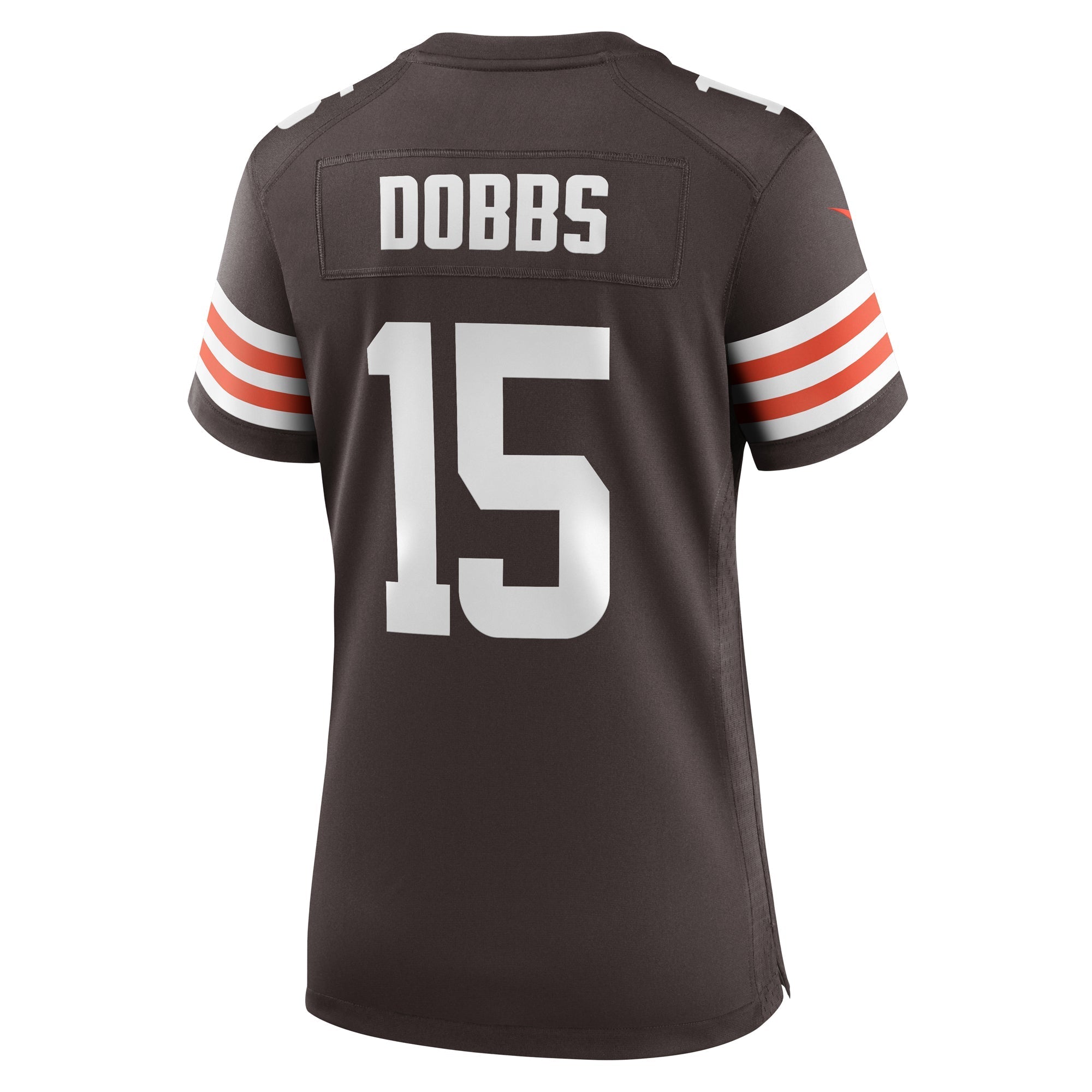 Women's Nike Joshua Dobbs Brown Cleveland Browns Game Player Jersey