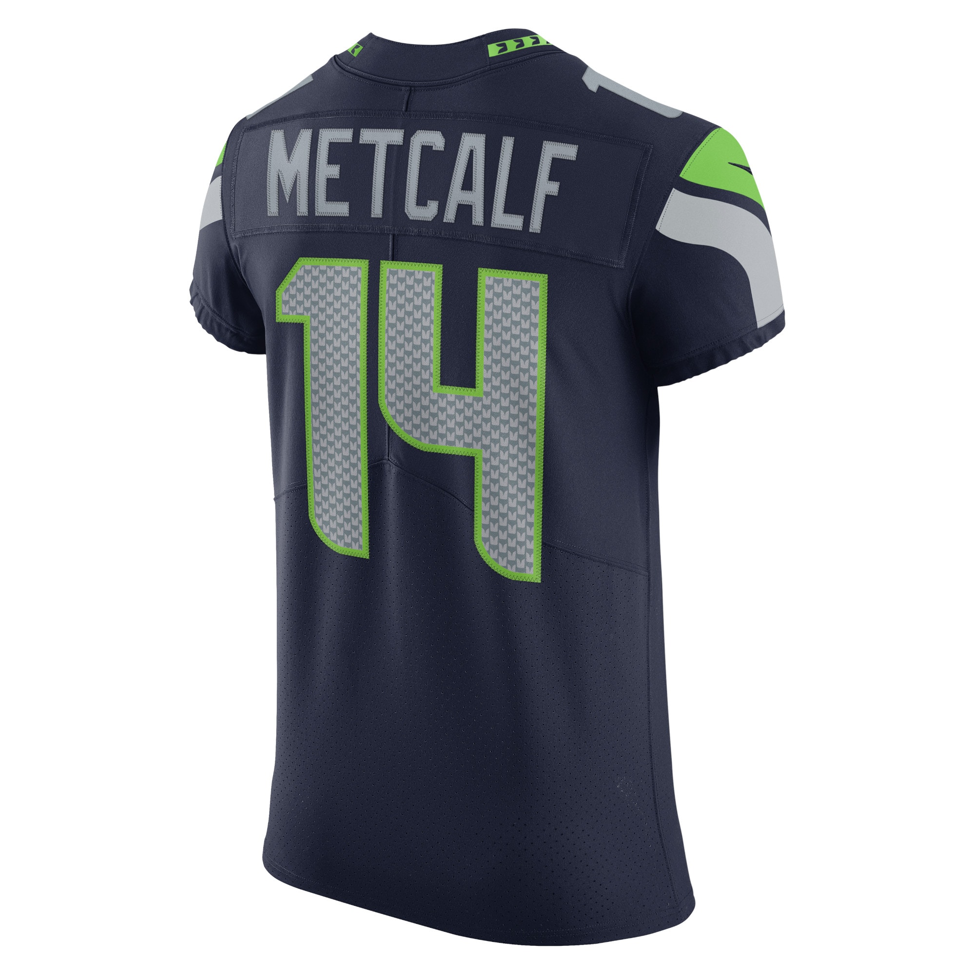 DK Metcalf Seattle Seahawks Nike Vapor Elite Player Jersey - College Navy