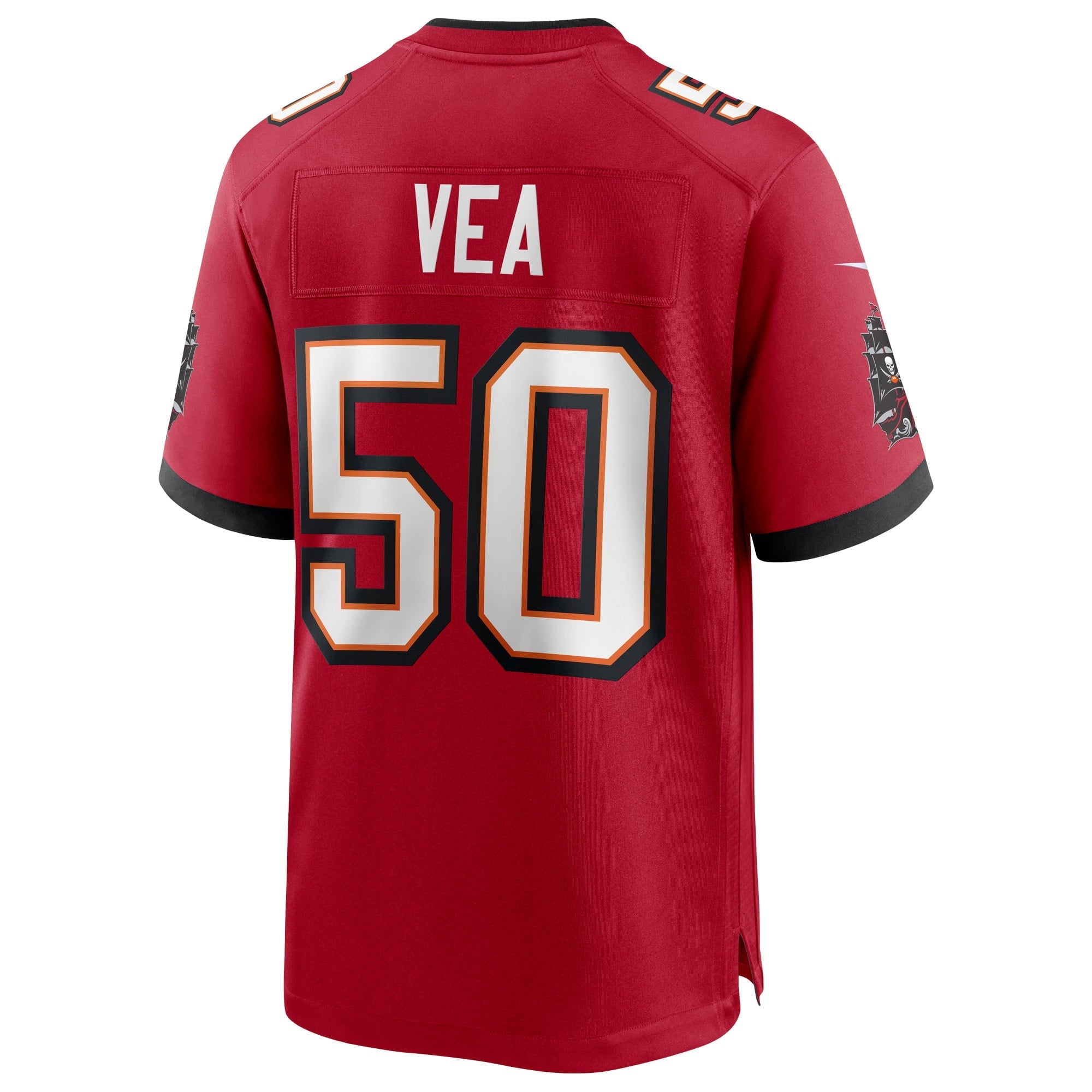 Men's Nike Vita Vea Red Tampa Bay Buccaneers Game Jersey