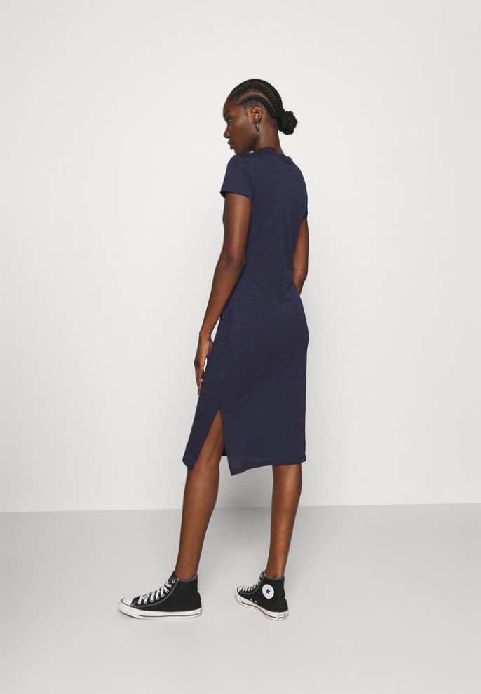 Clearance Zign Jersey Dress – Dark Blue L
